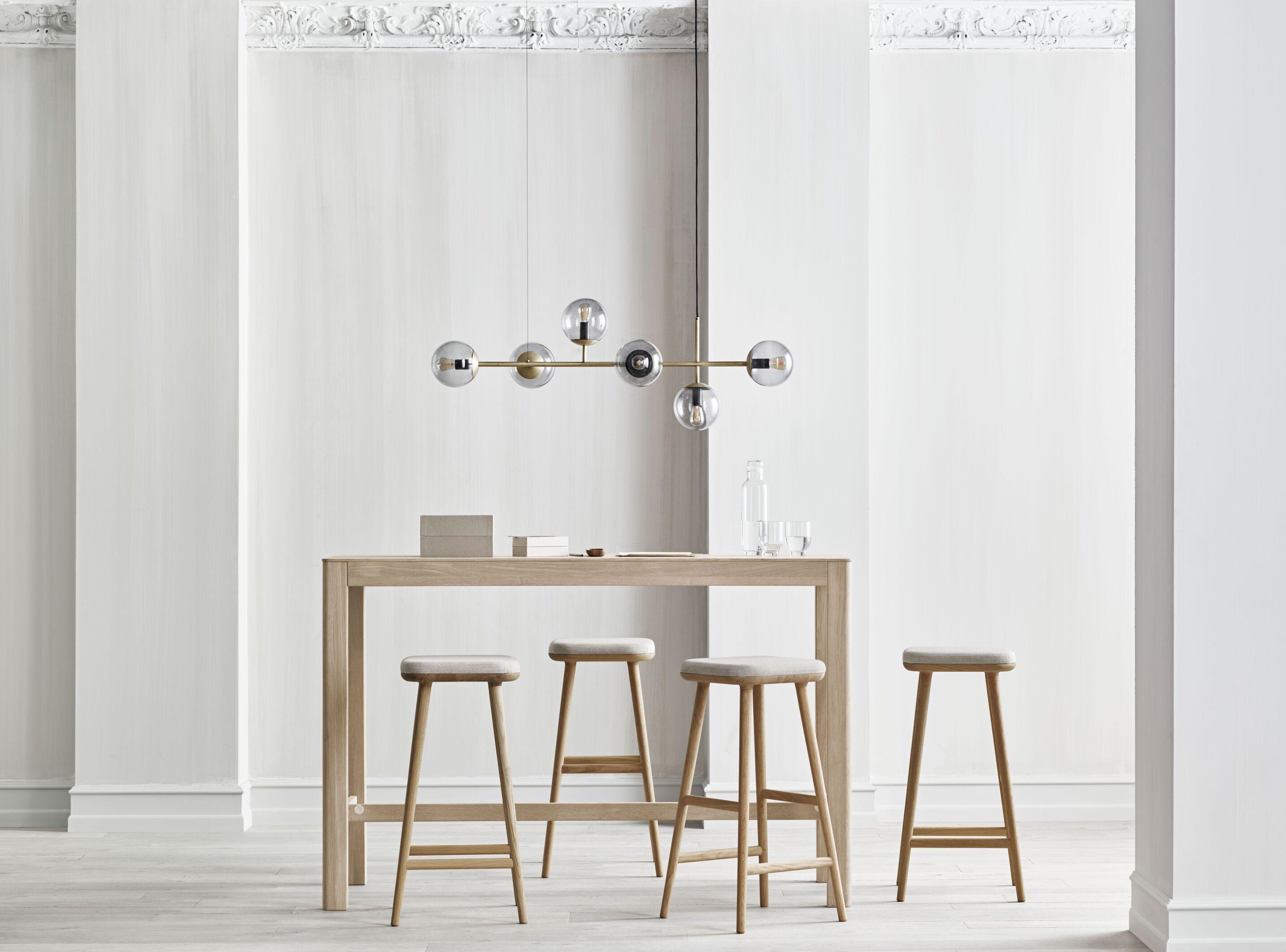 Kroonluchter ORB antiek messing