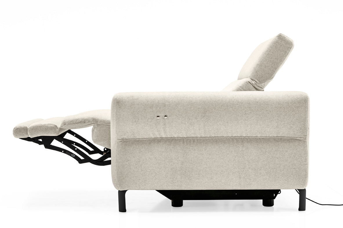 Narożnik prawostronny NORMA tapicerowany do salonu – Calligaris