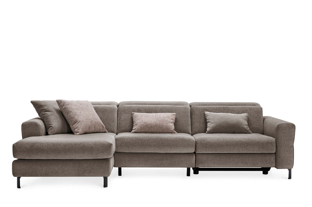 Narożnik lewostronny NORMA tapicerowany do salonu – Calligaris
