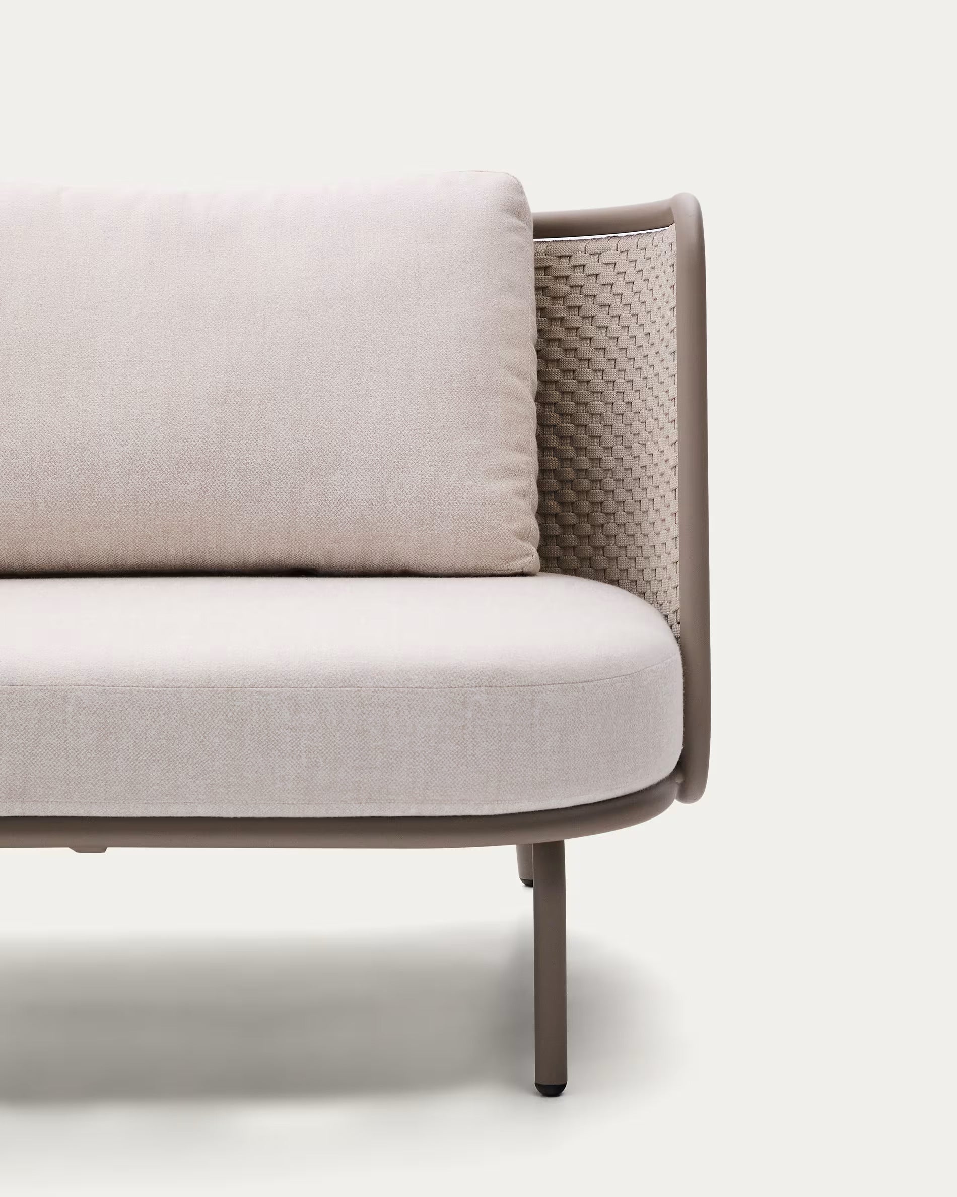 Beige tuinsofa SEDALIS