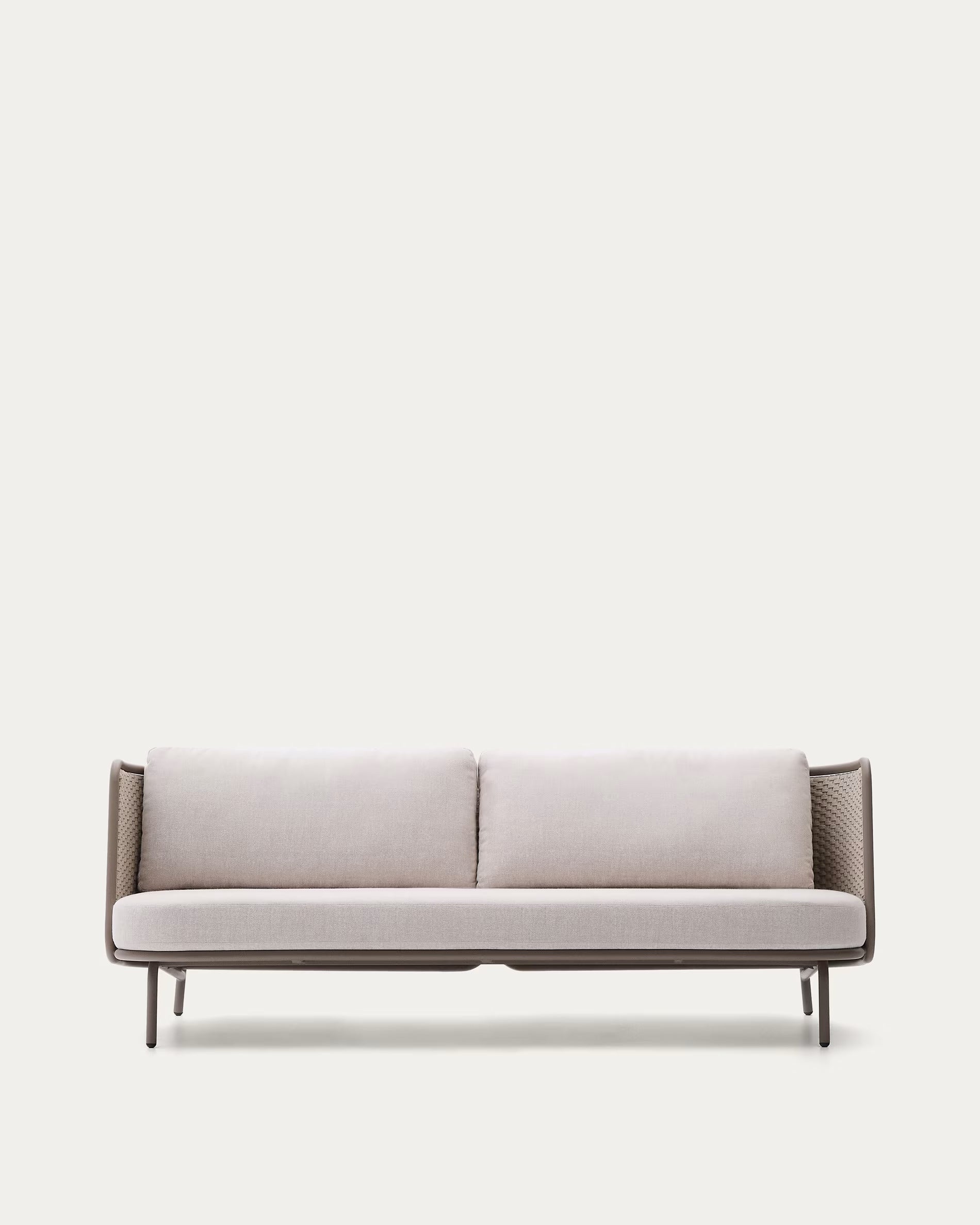 Beige tuinsofa SEDALIS