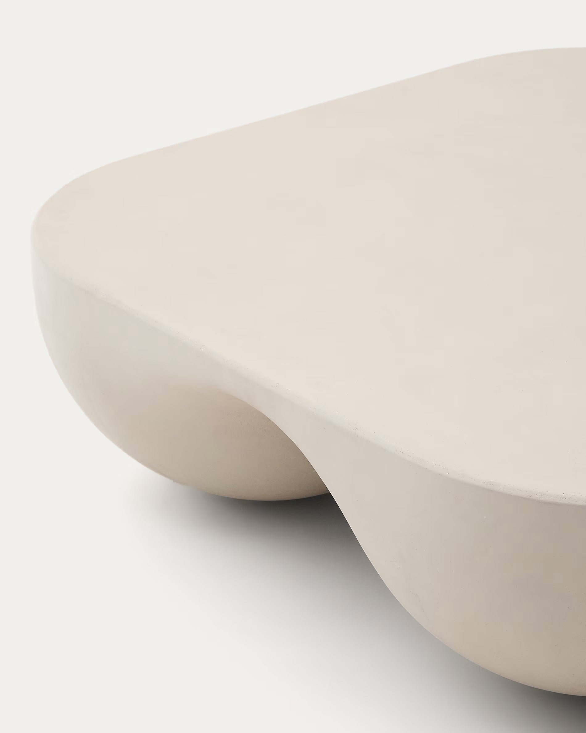 Kaffeetisch COLBA beige Polystone