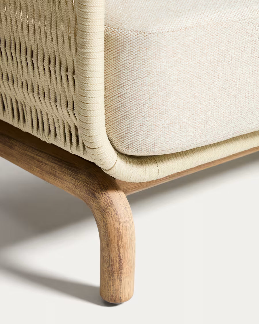 Tweedelige tuinbank ALIPA beige