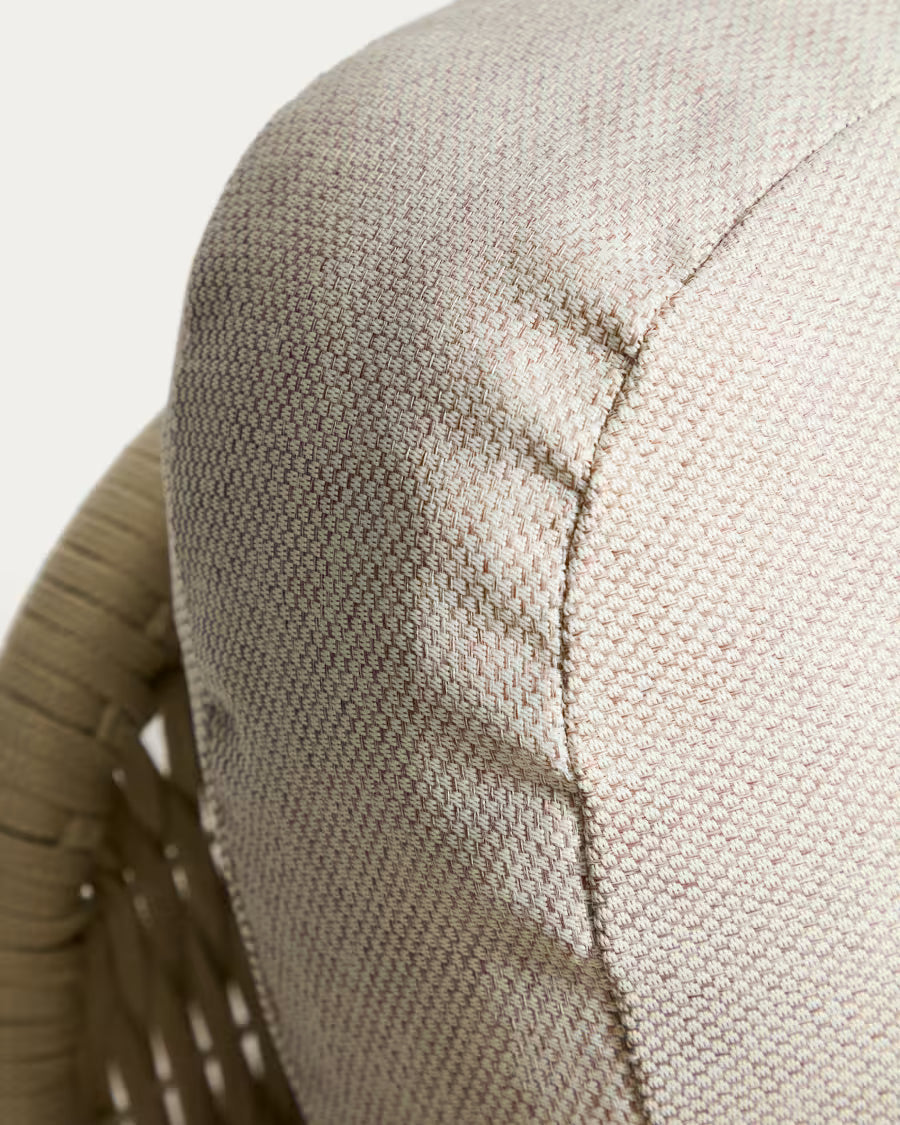 Tweedelige tuinbank ALIPA beige