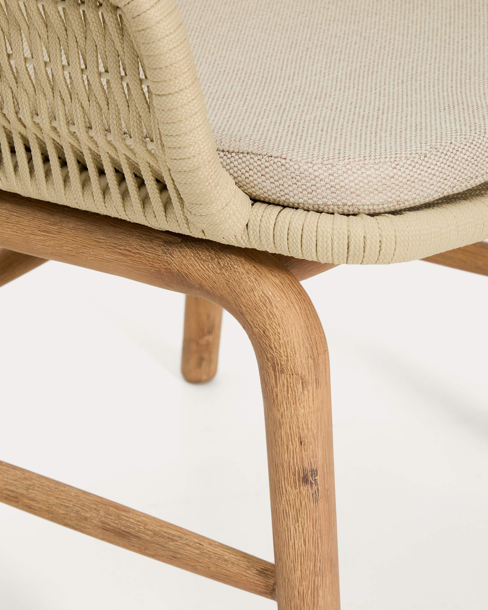 Gartenstuhl mit Armlehnen ALIPA ecru