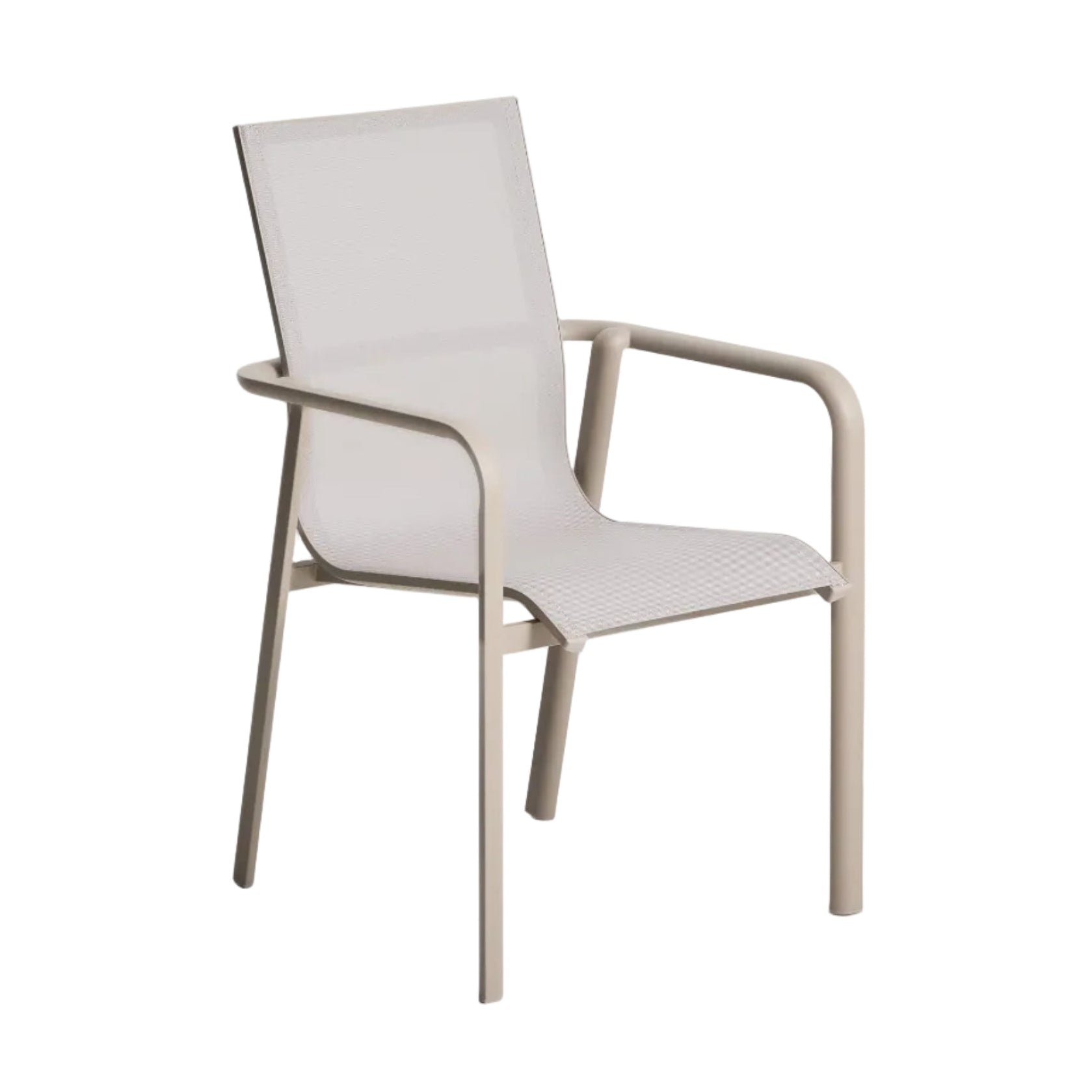 Krzesło ogrodowe CANEA taupe – Kave Home