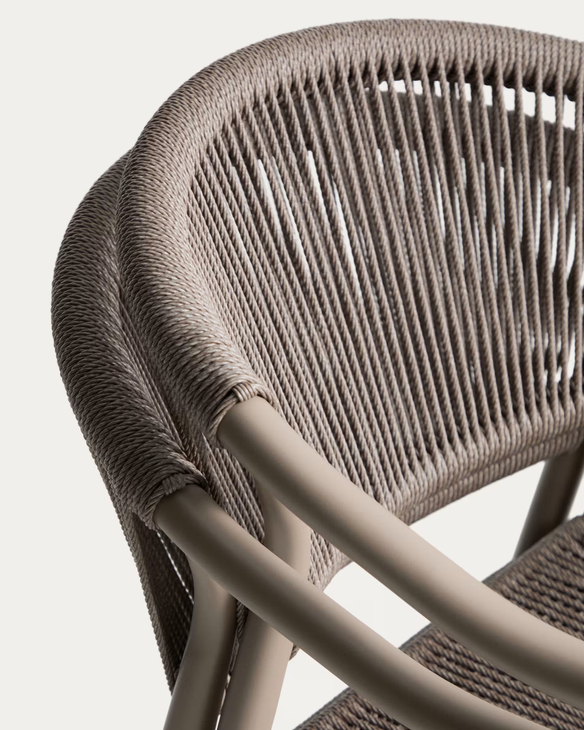 Tuinset BRELA taupe met aluminium basis