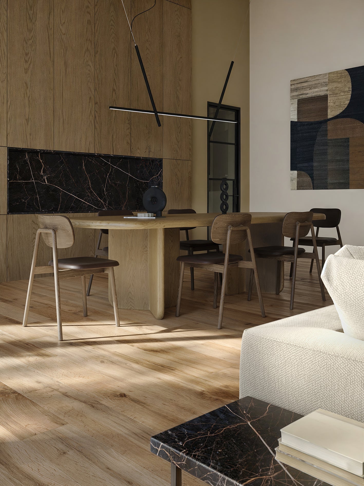 OKAL Table Natural Oak - Display Model