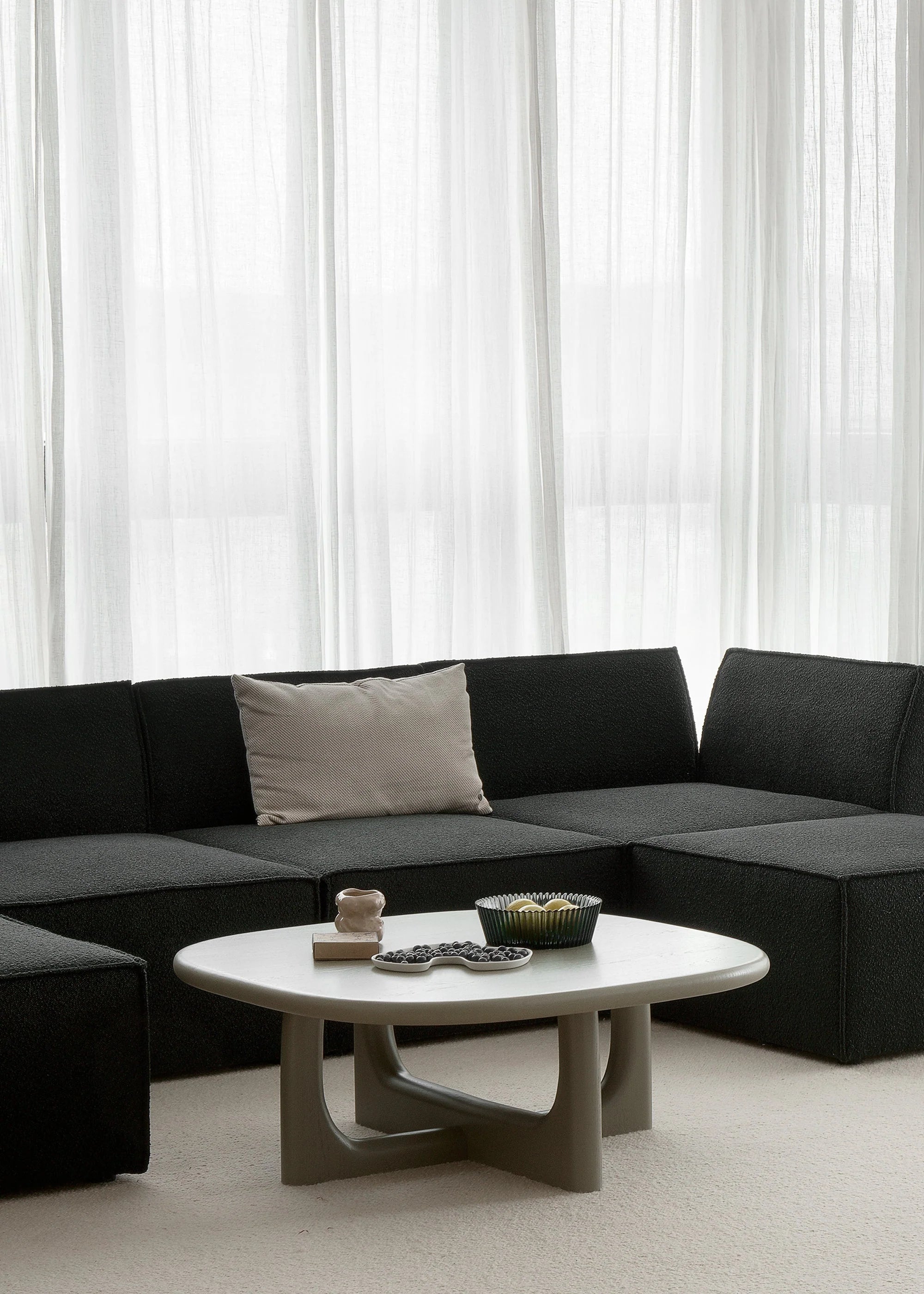 OLFO Coffee Table Dark Oak Wood