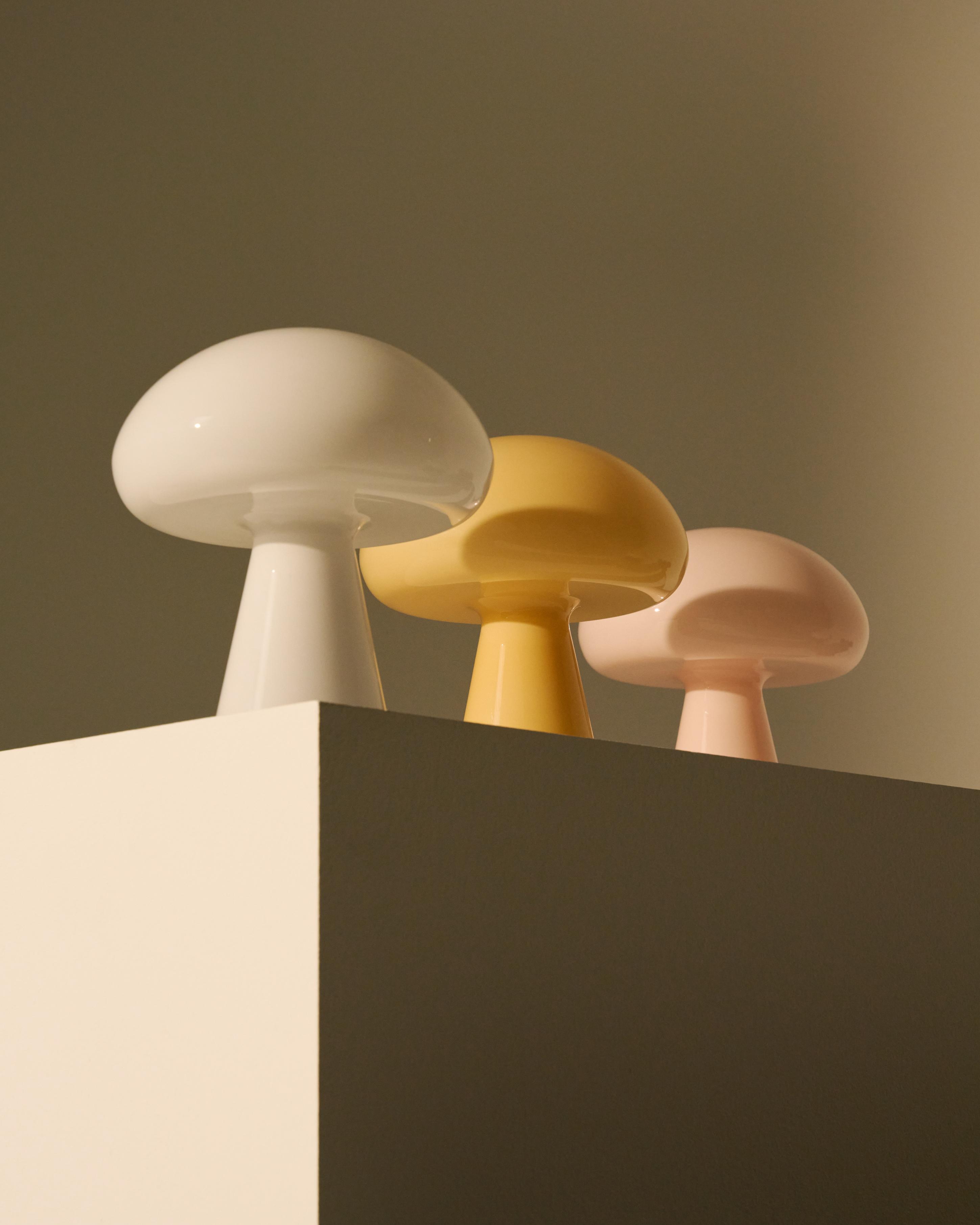 Tragbare Lampe OBELLO pudriges Rosa