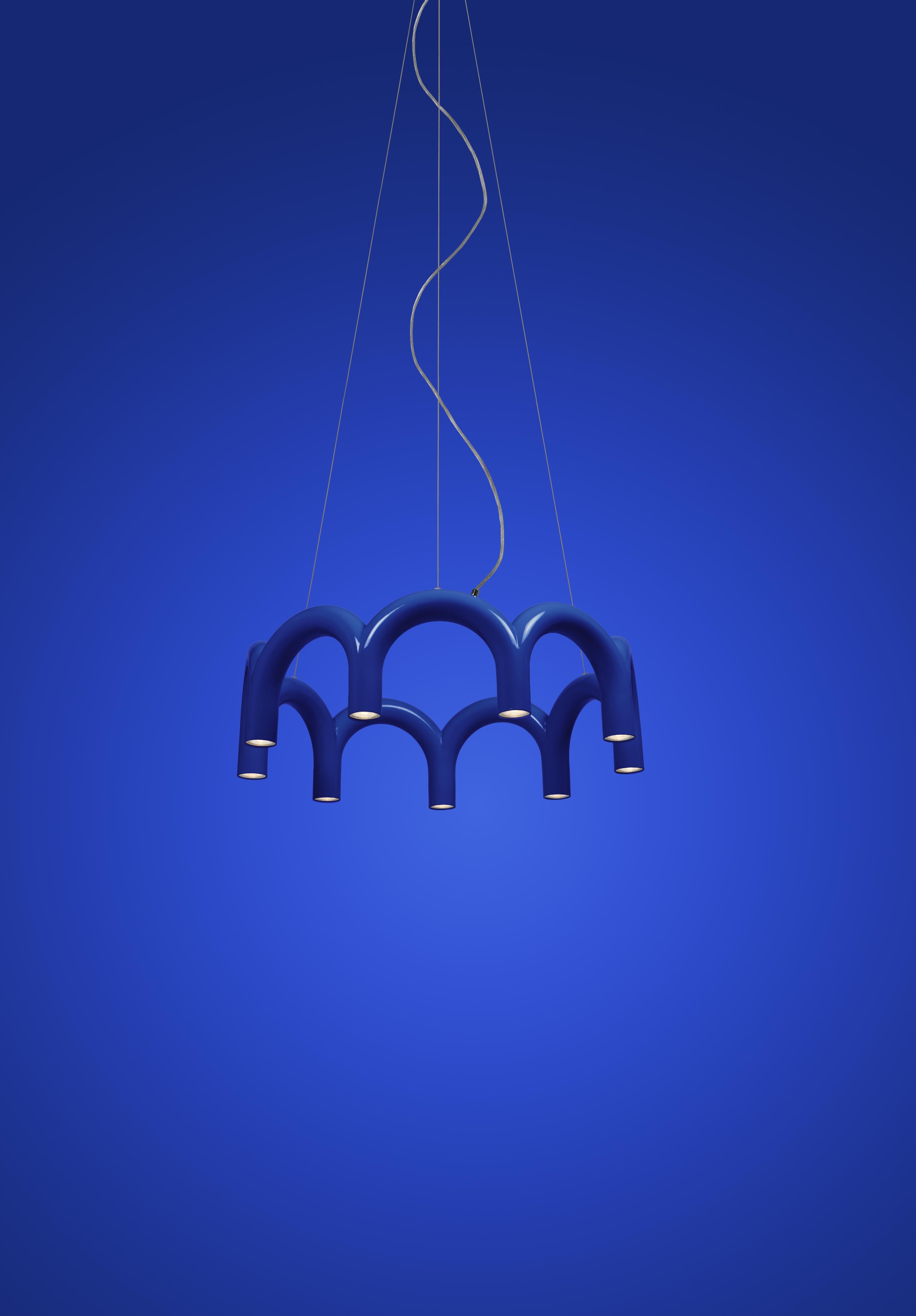 ARCH CIRCLE pendant lamp blue