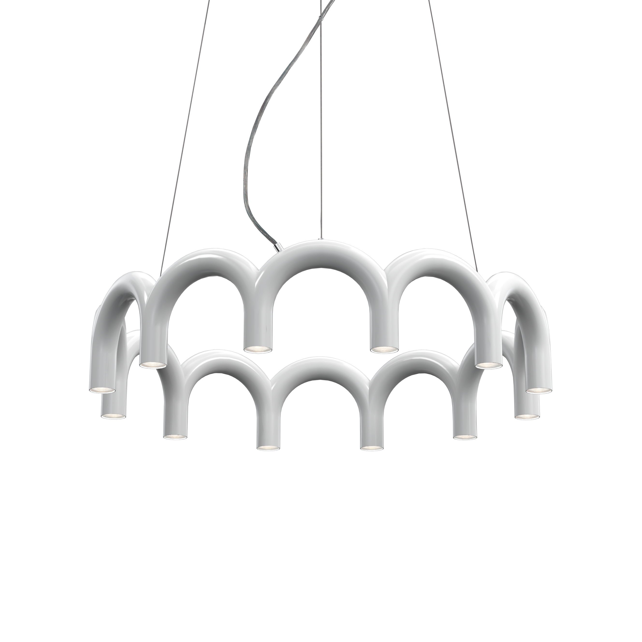 Hanglamp ARCH CIRCLE wit