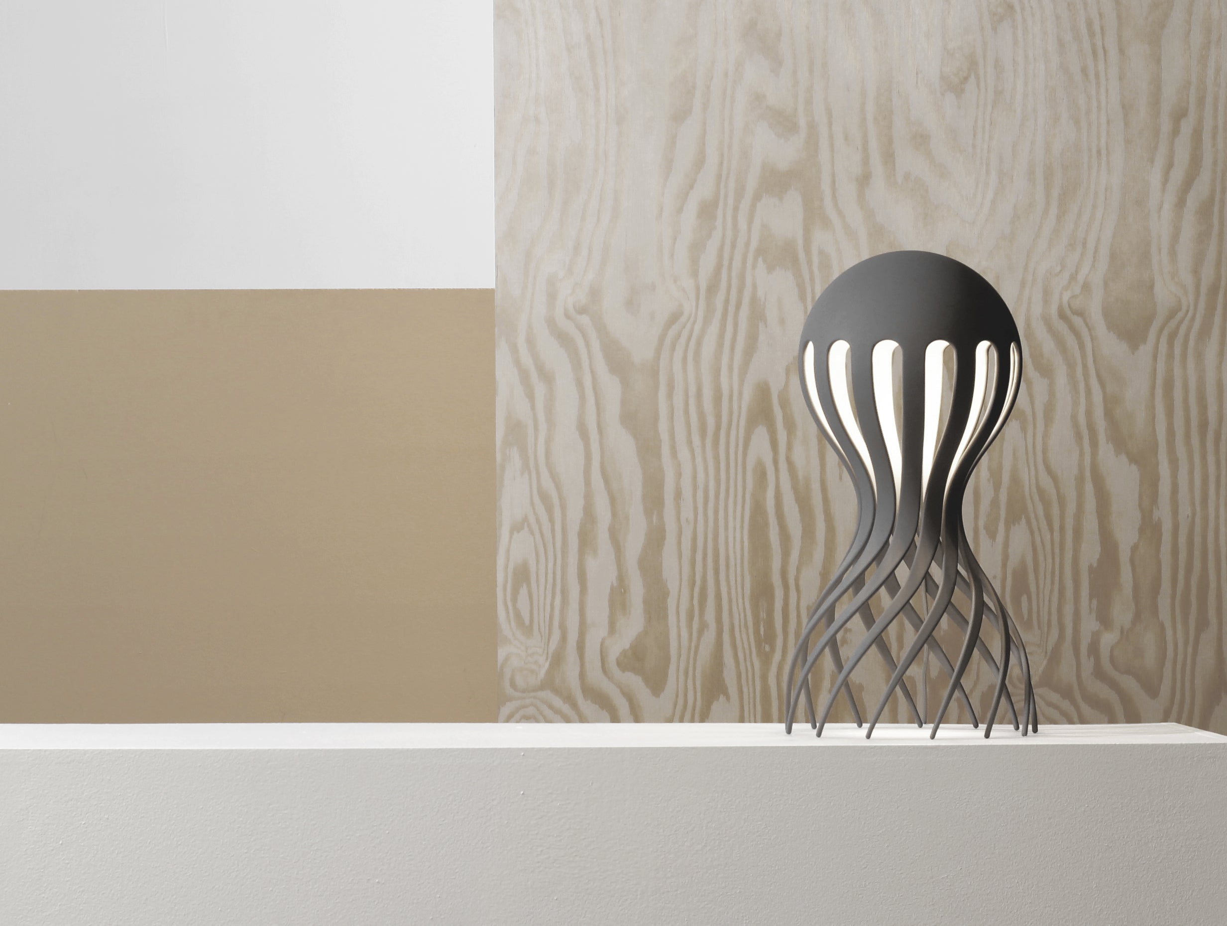 Tischlampe CIRRATA grau