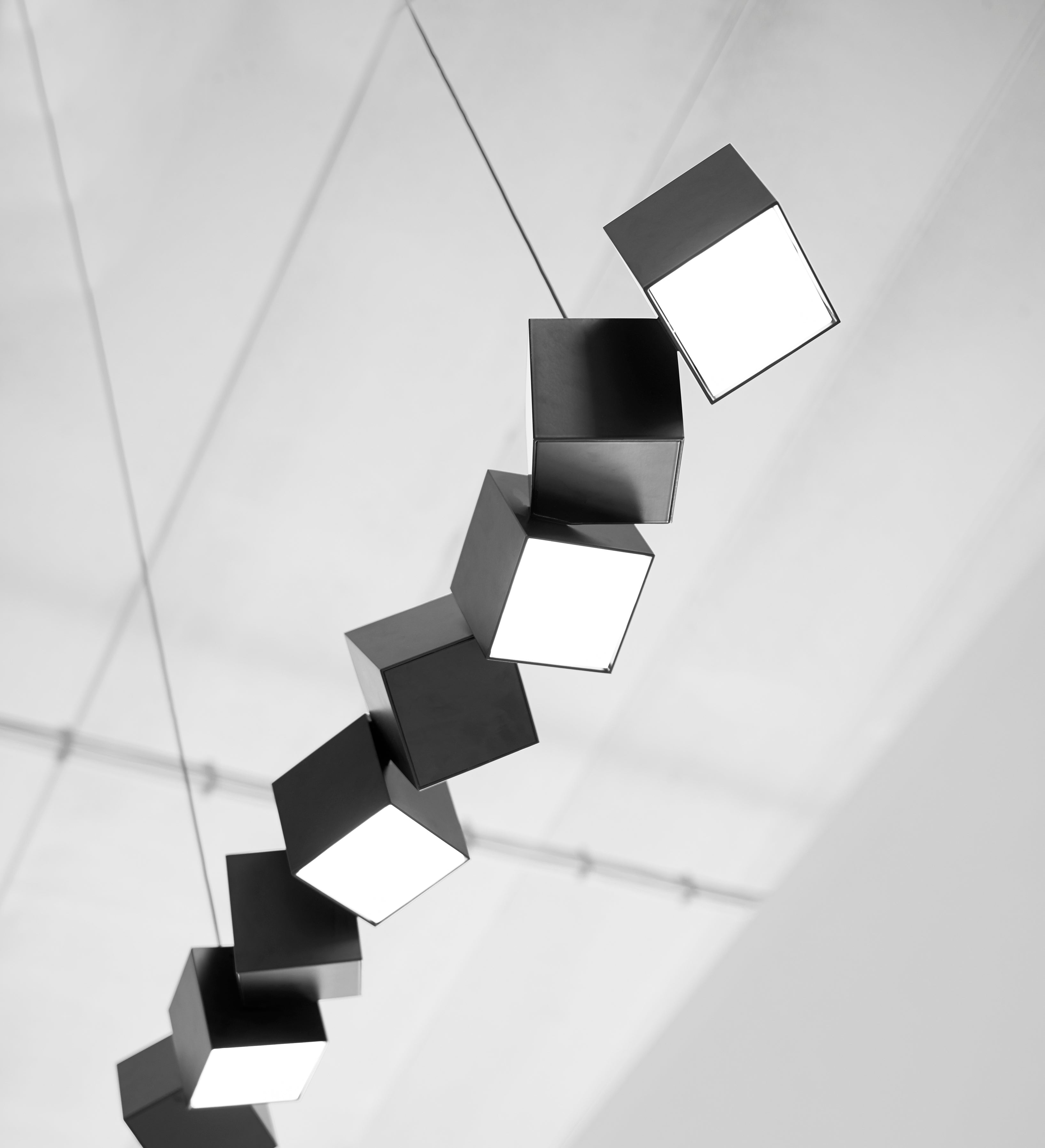 Hanglamp BLOCKCHAIN zwart