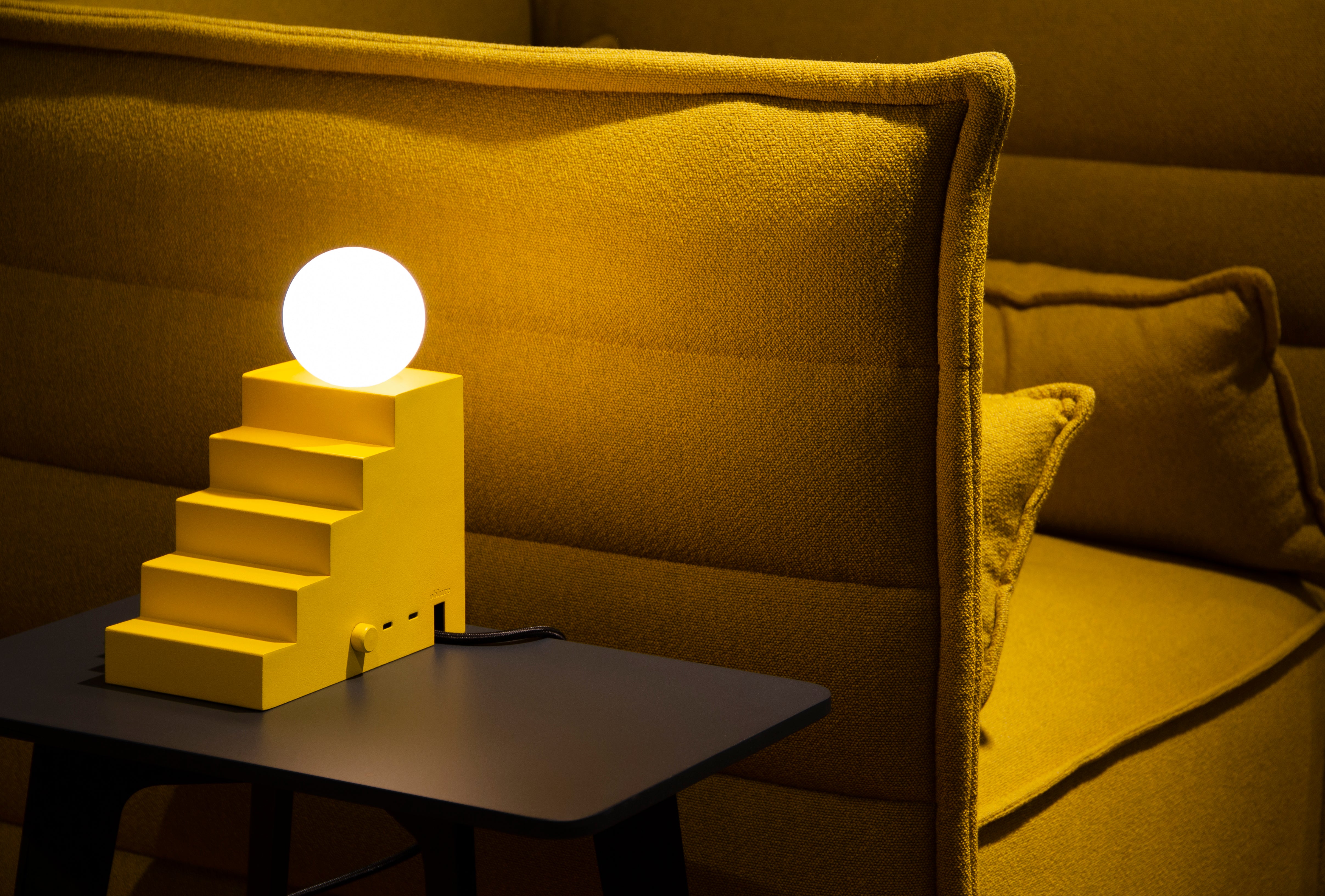 STAIR table lamp yellow