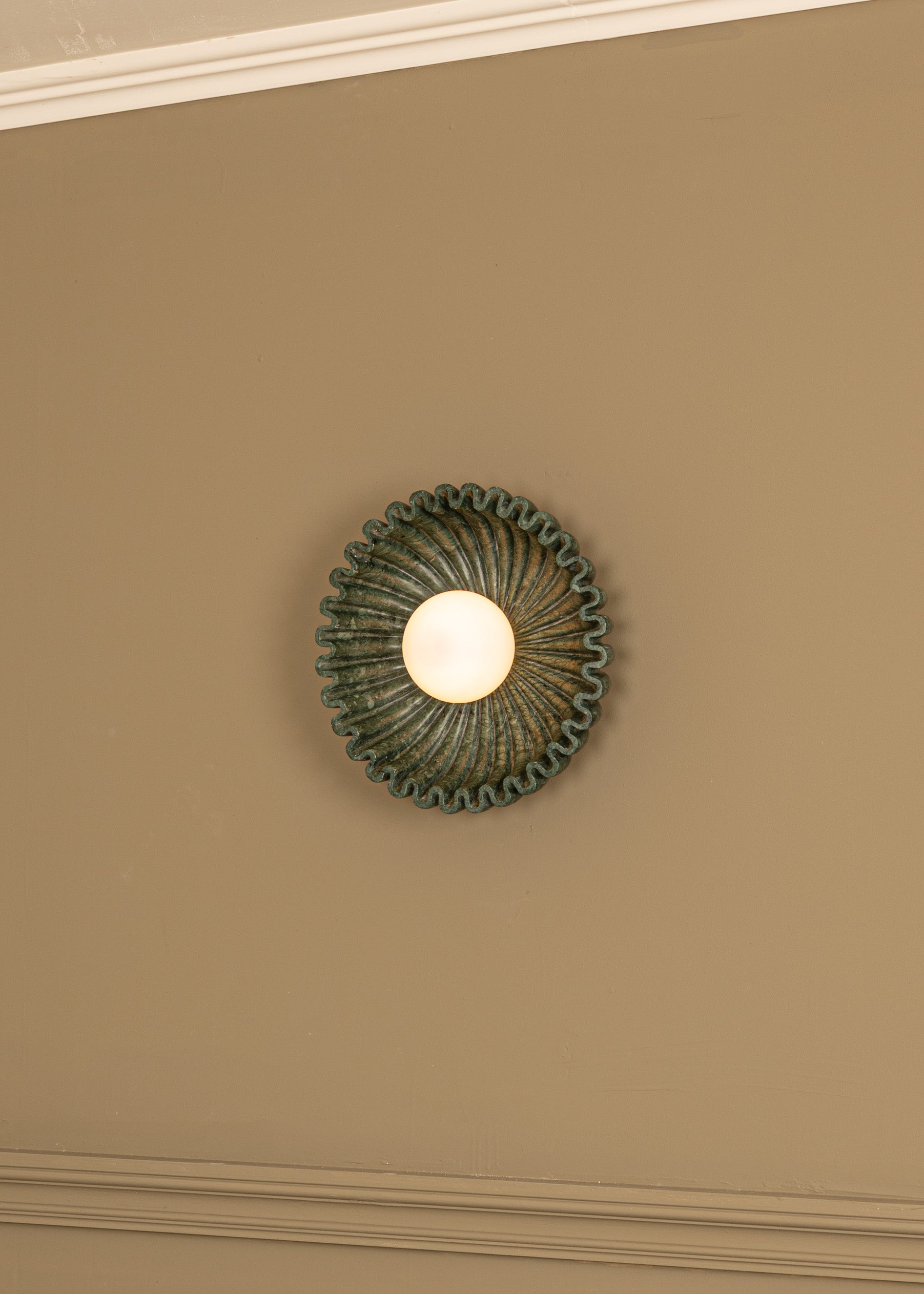 OSTRO Wall Lamp Green Marble