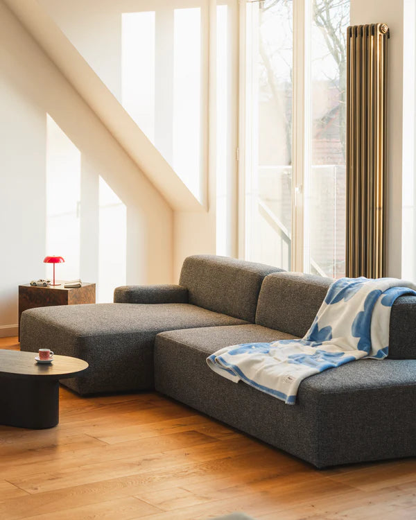 UMI Modular Sofa - Left Open Element in Stone Black