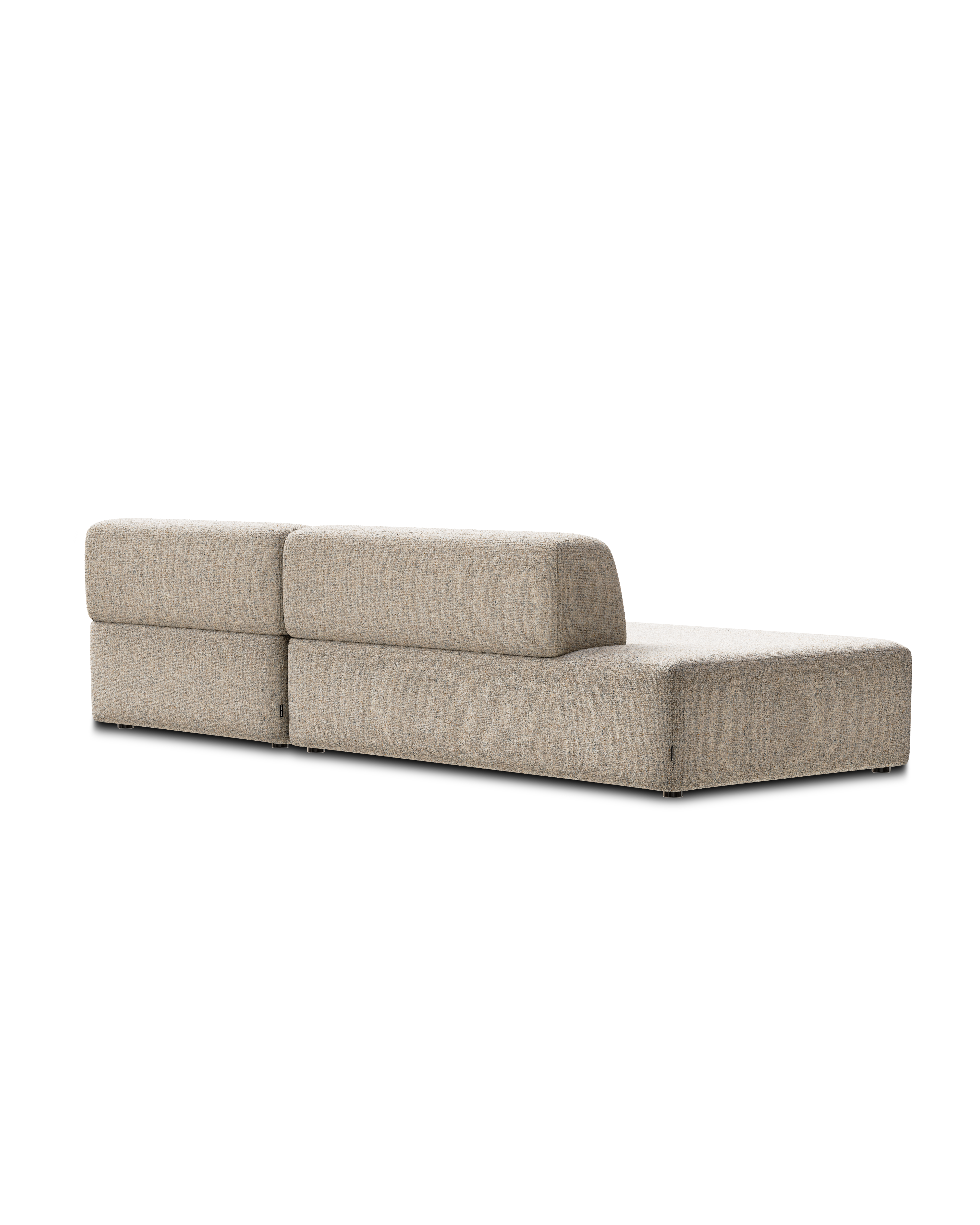Open right-sided modular corner sofa UMI beige