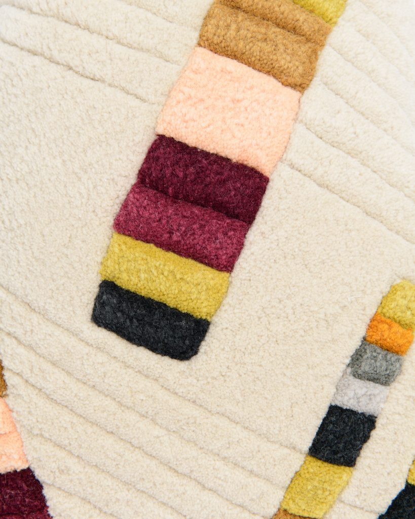 Decoratieve kussen PALETTE beige
