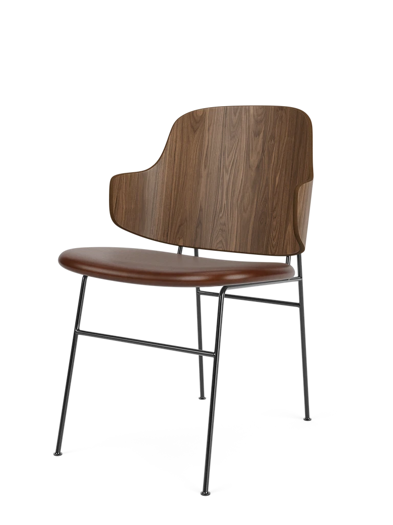 PENGUIN Chair Brown Leather
