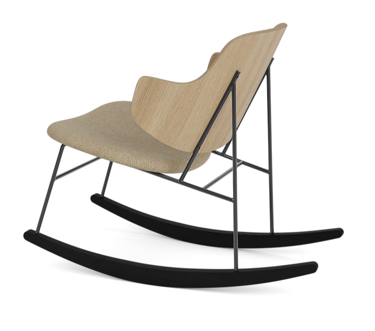 PENGUIN beige rocking chair