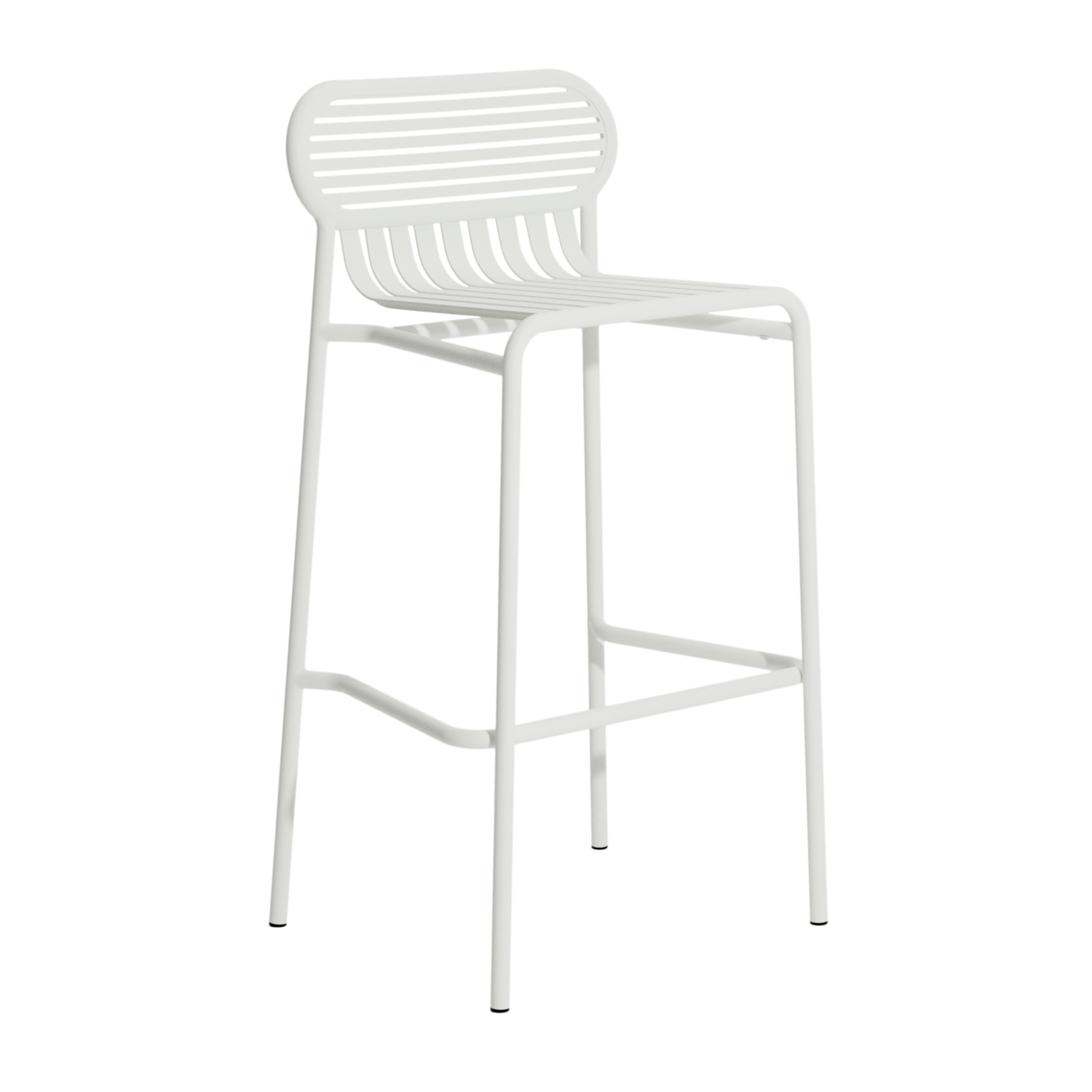 WEEK-END tuin hocker wit