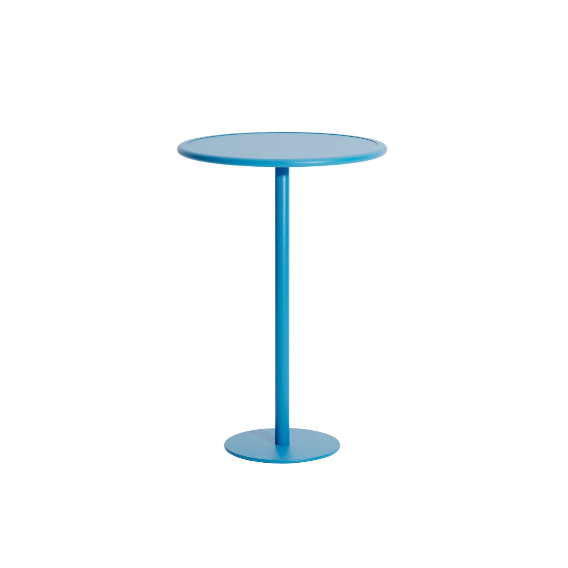 Ronde tuintafel WEEK-END in blauw