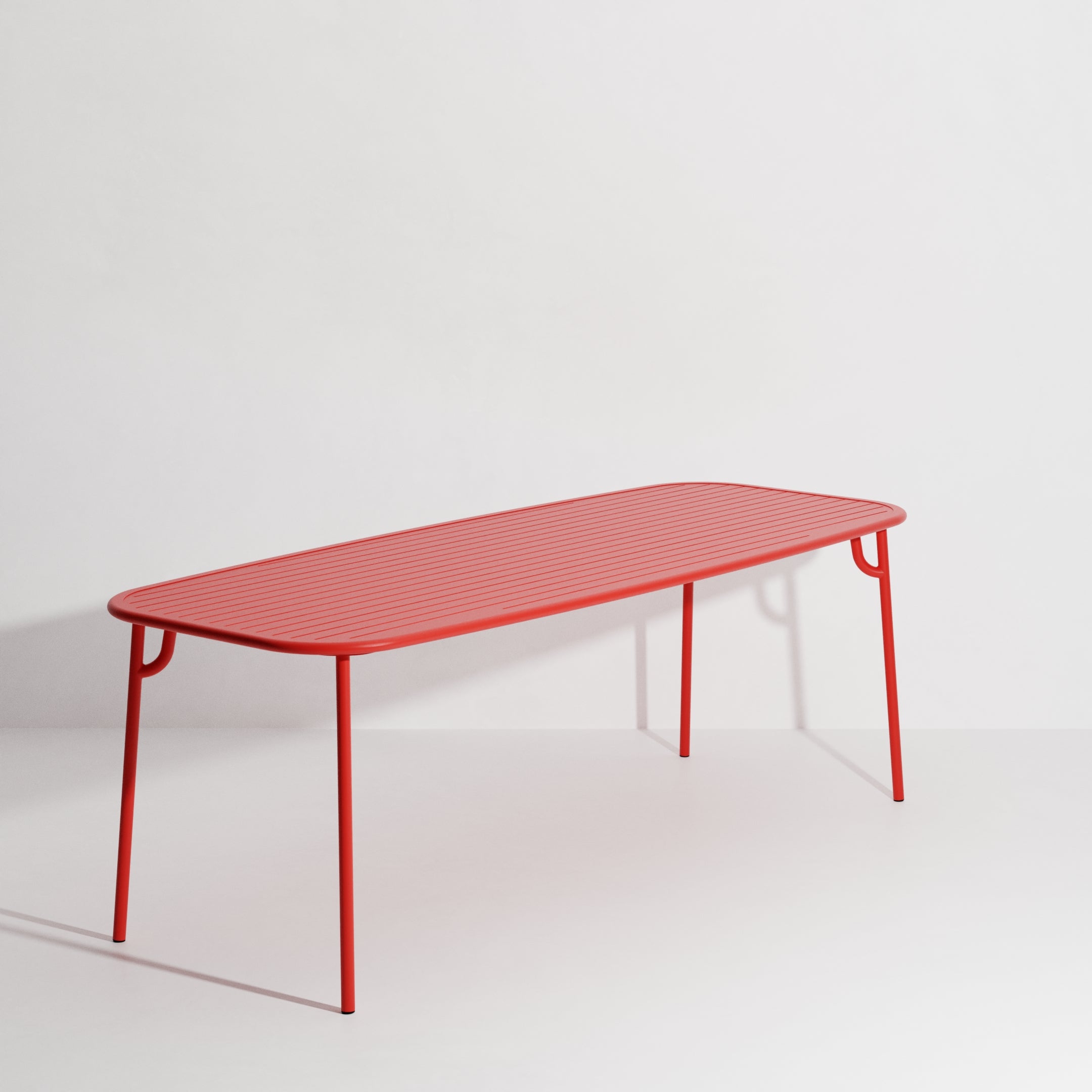 Tuin tafel WEEK-END rood