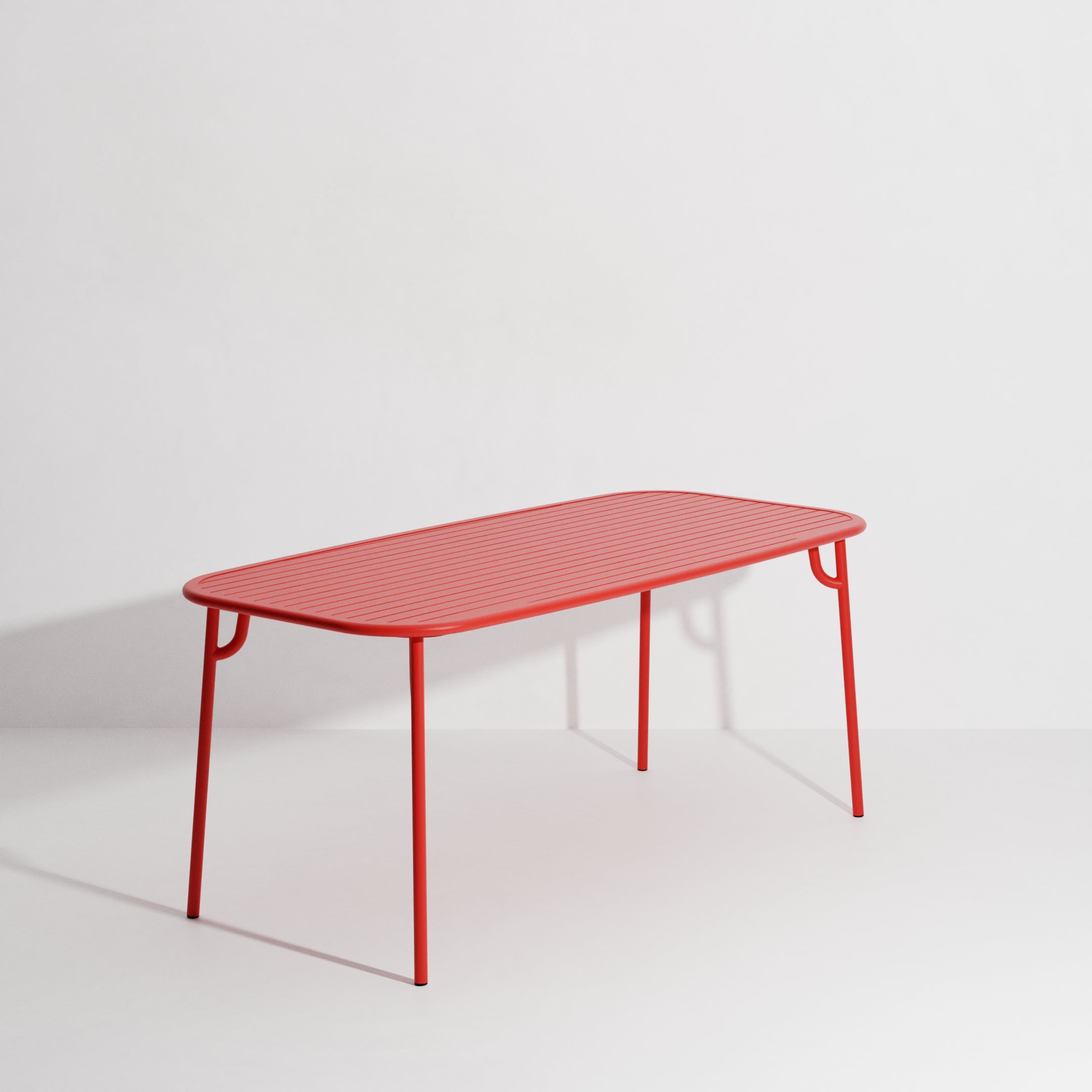 Tuin tafel WEEK-END rood