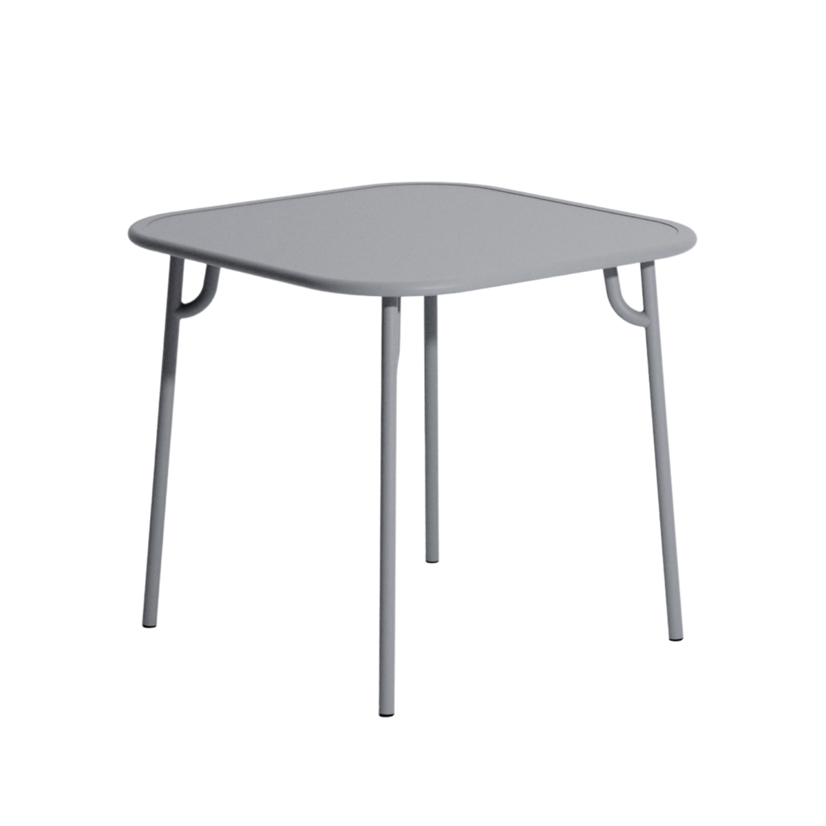 Vierkante tuintafel WEEK-END grijs