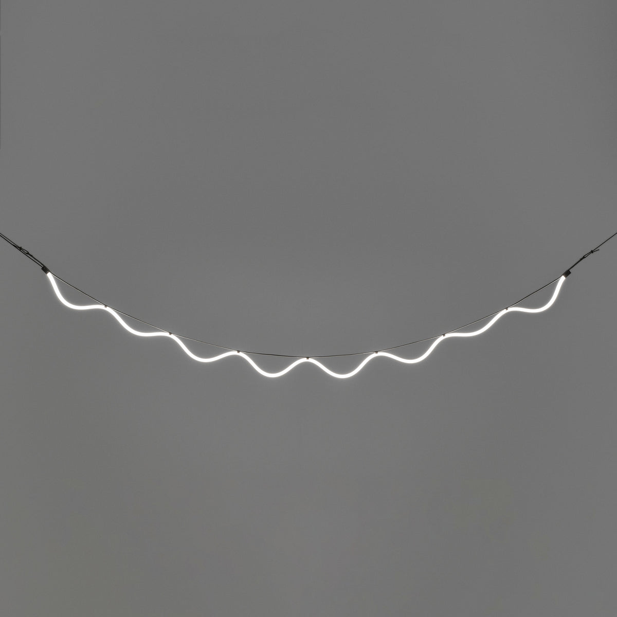 Hanglamp SPLINE beige met blauw
