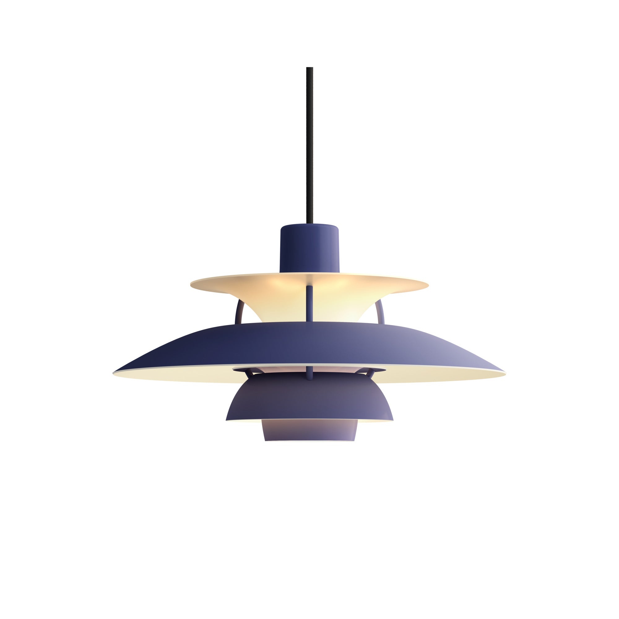 PH 5 Pendant Lamp Monochromatic Indigo