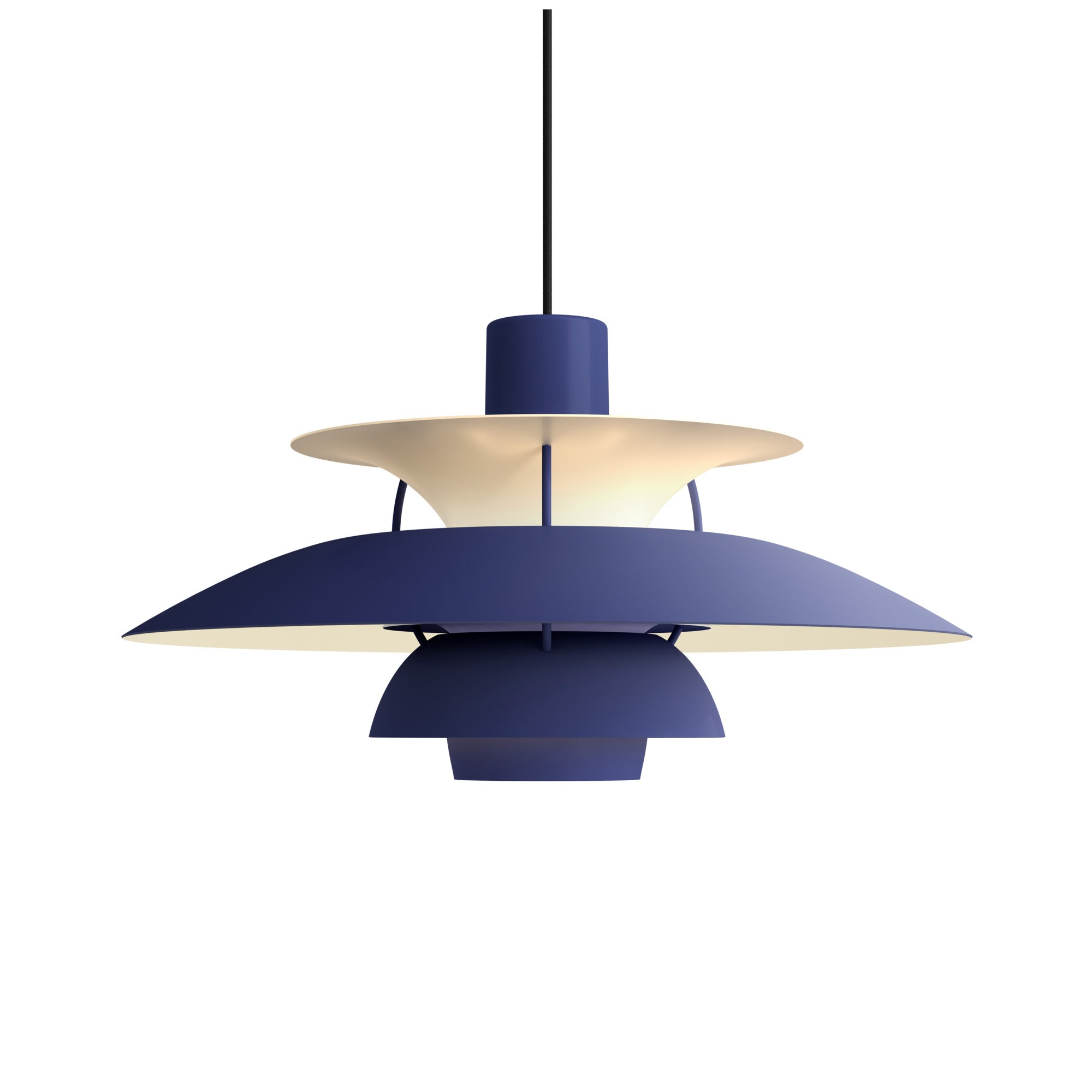 PH 5 Pendant Lamp Monochromatic Indigo