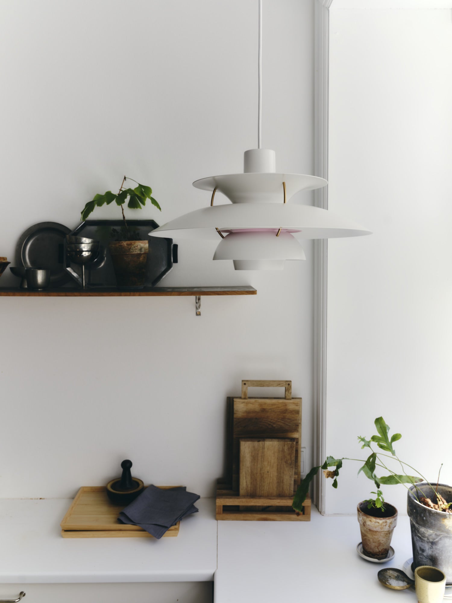 PH 5 modern white pendant lamp