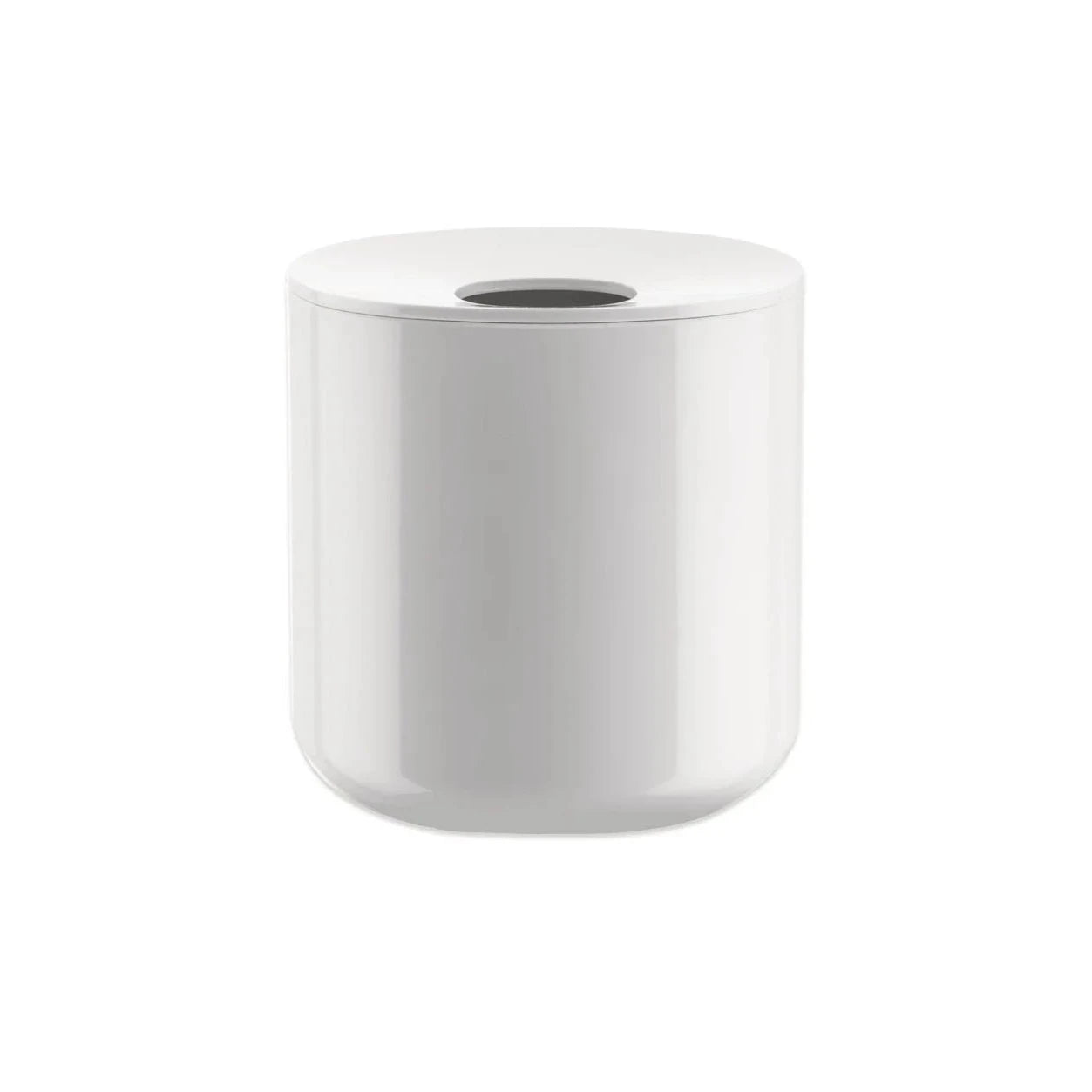 Ronde tissuehouder BIRILLO wit