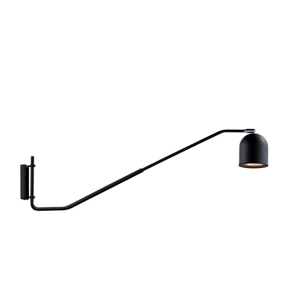 PURO black wall lamp