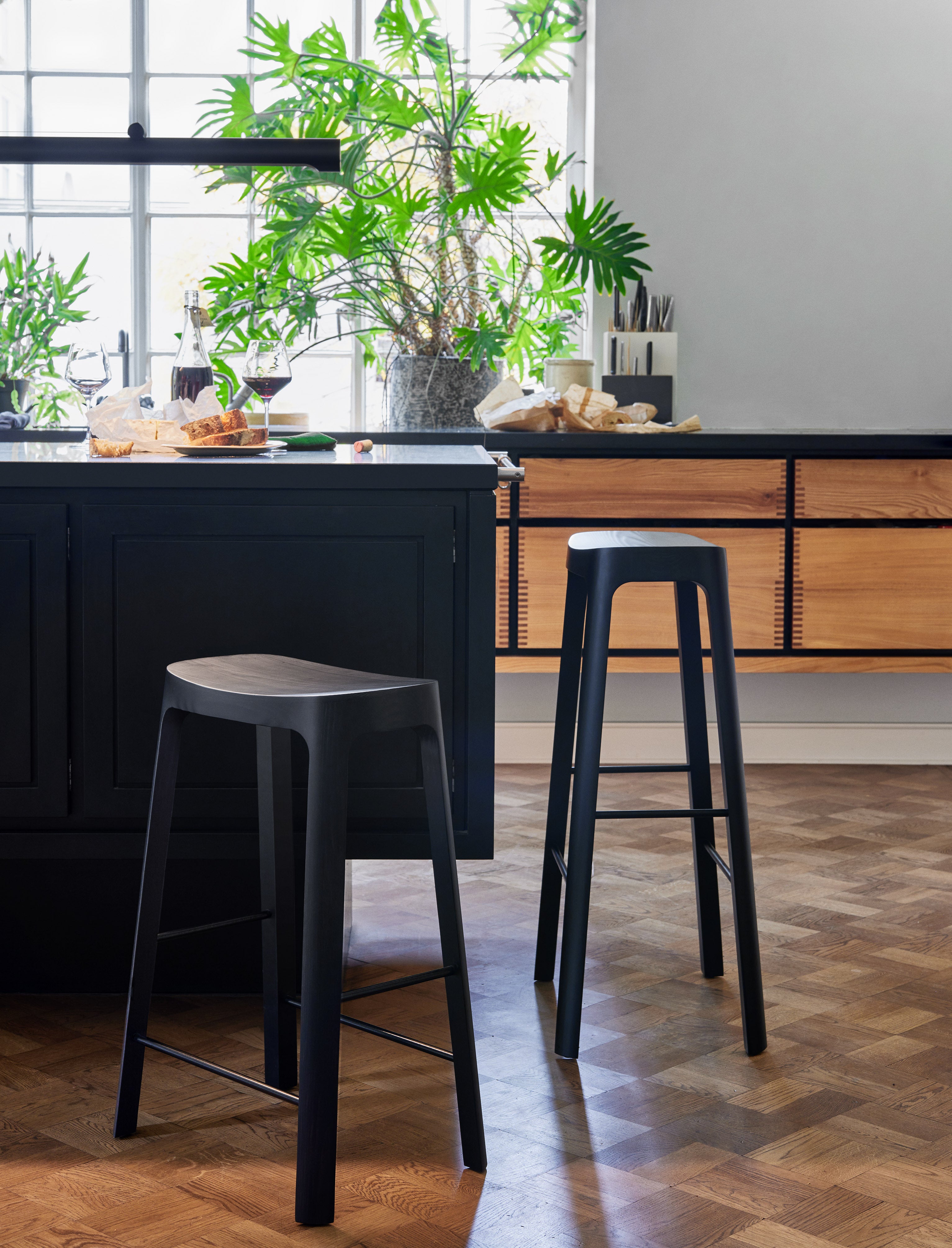 Hocker CROFTON zwart