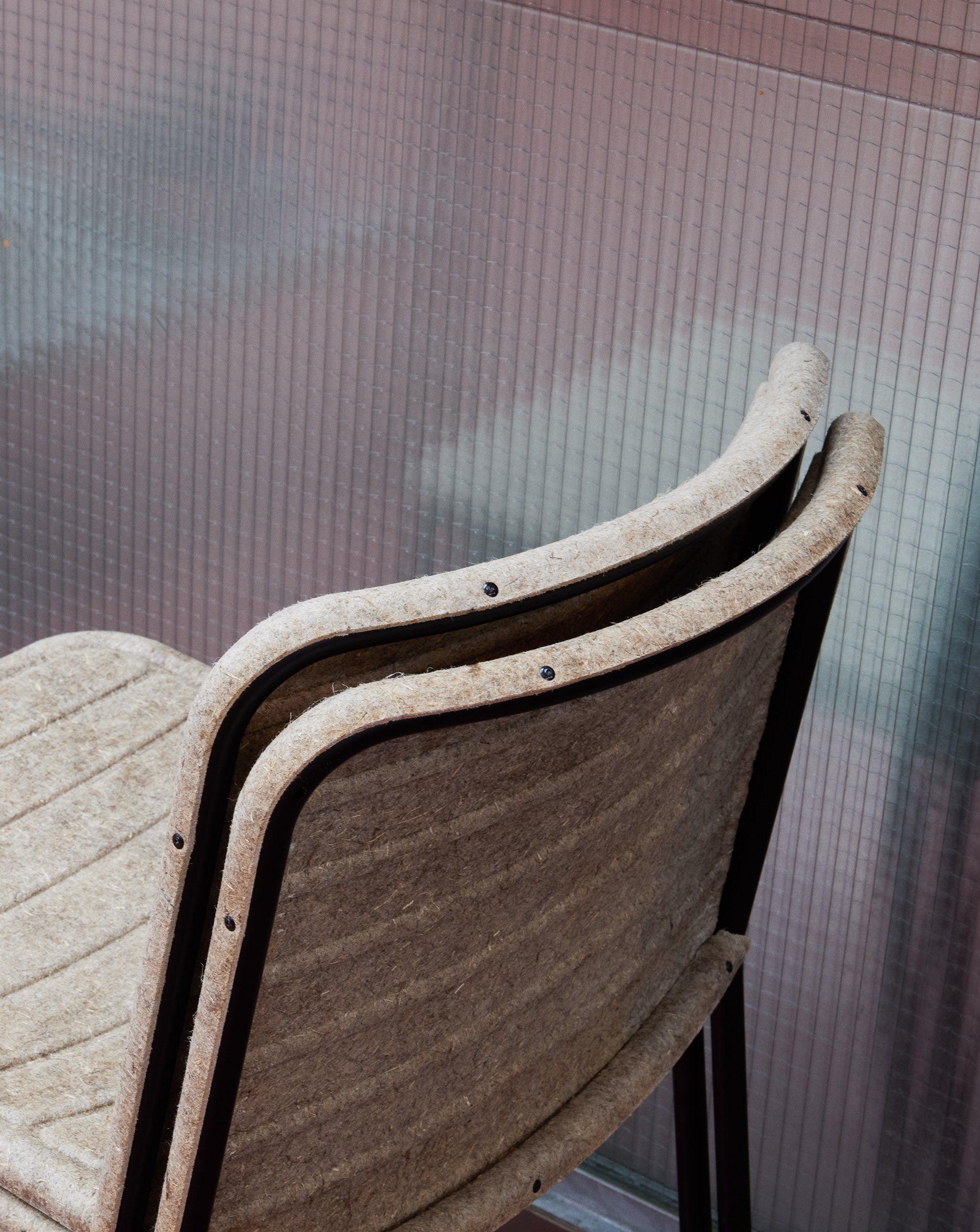 Stuhl FLAX STACKER braun