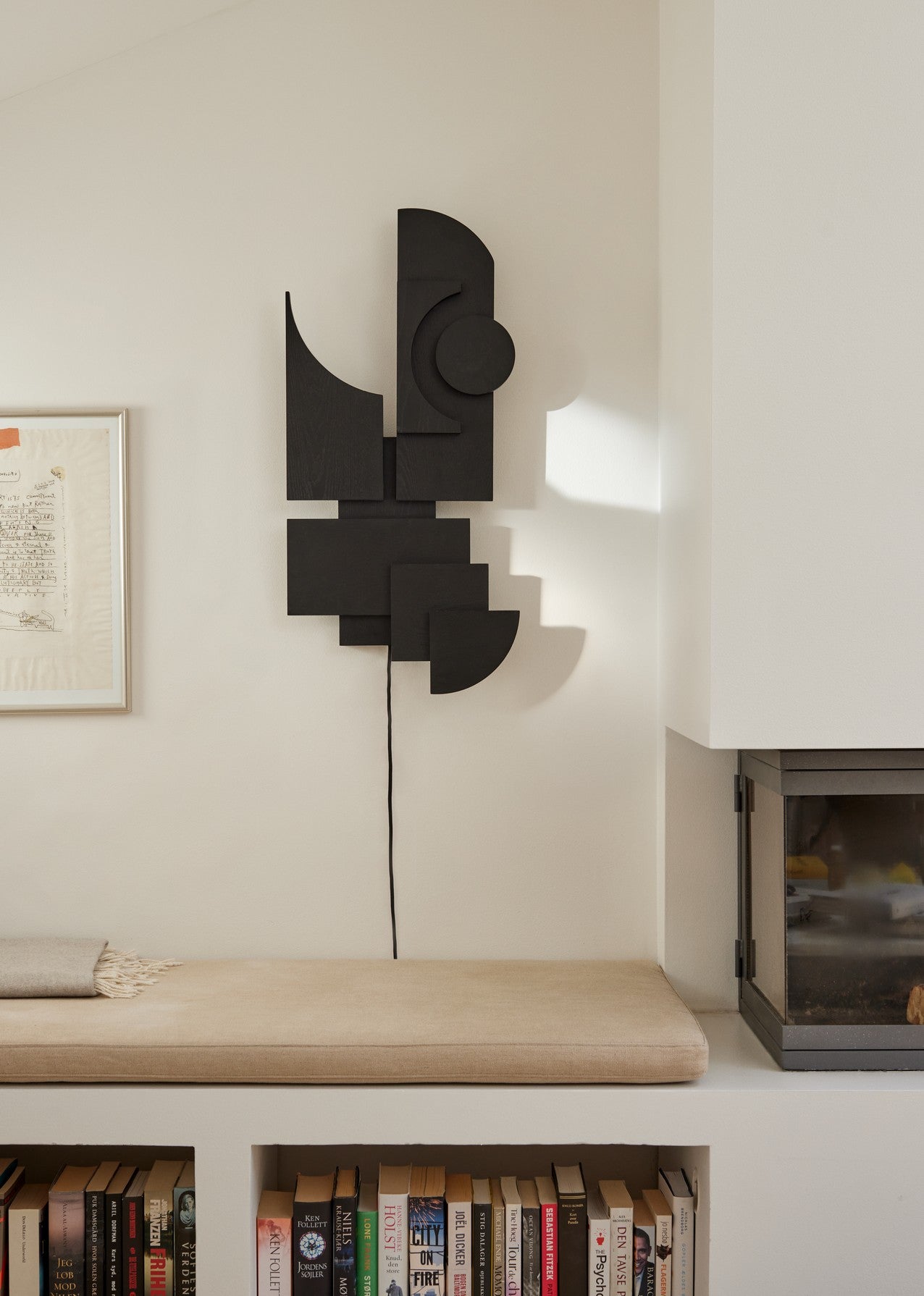 Wandlamp TOTEM DECO zwart