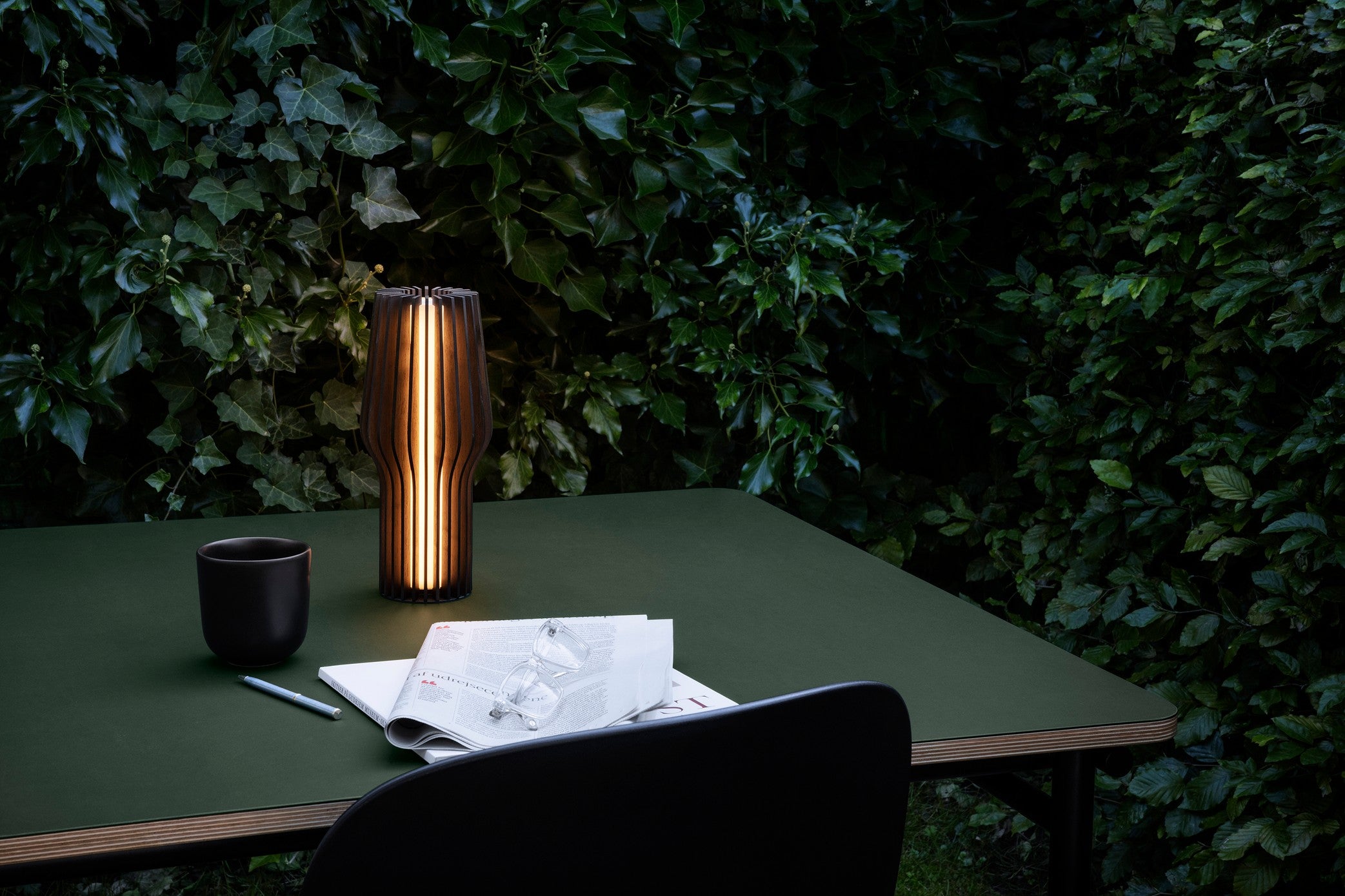 Portable lamp RADIANT black