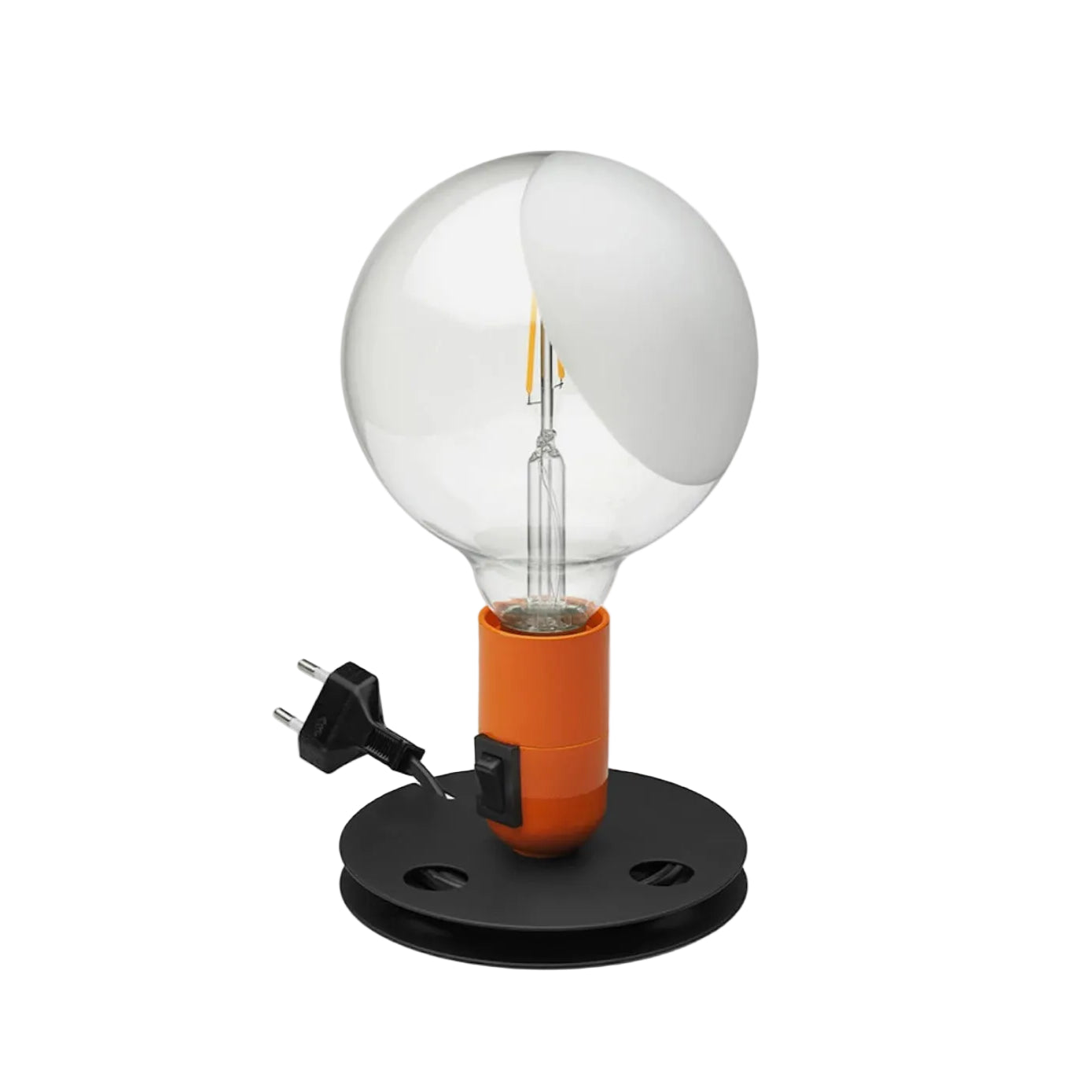 Lampa stołowa LAMPADINA pomarańczowy – Flos