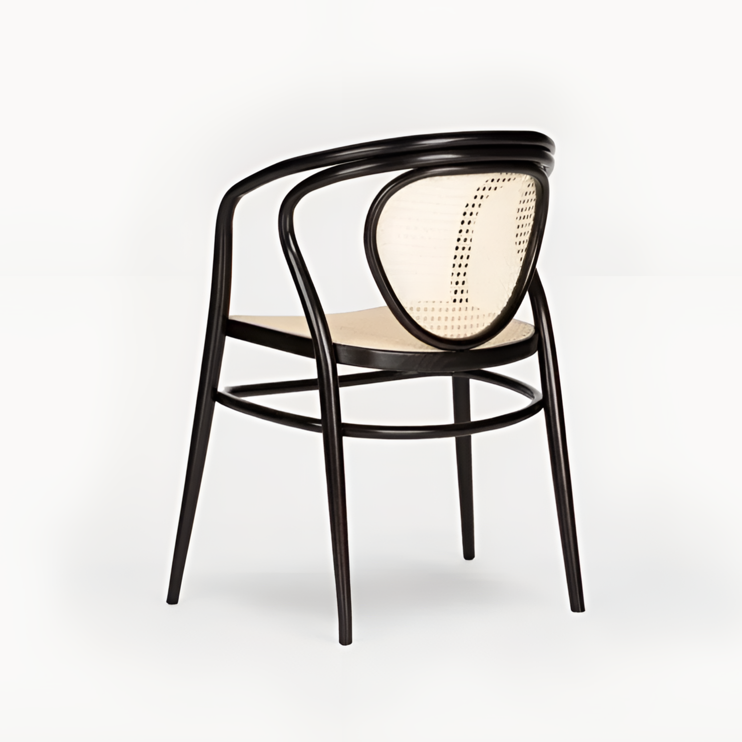 Stuhl mit Armlehnen Nodo B-1400 Buchenholz