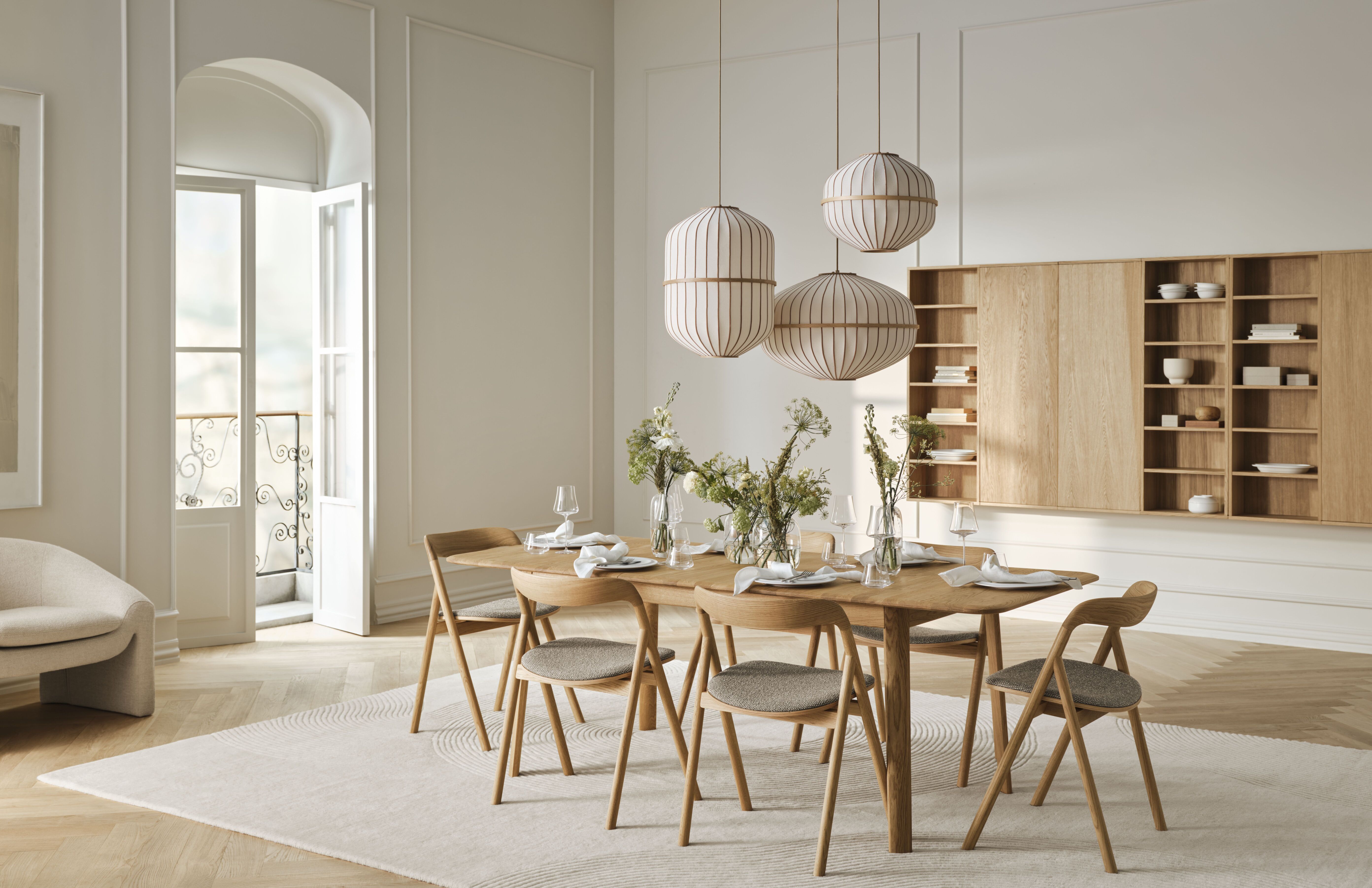 Lucén Beige hängende Lampe