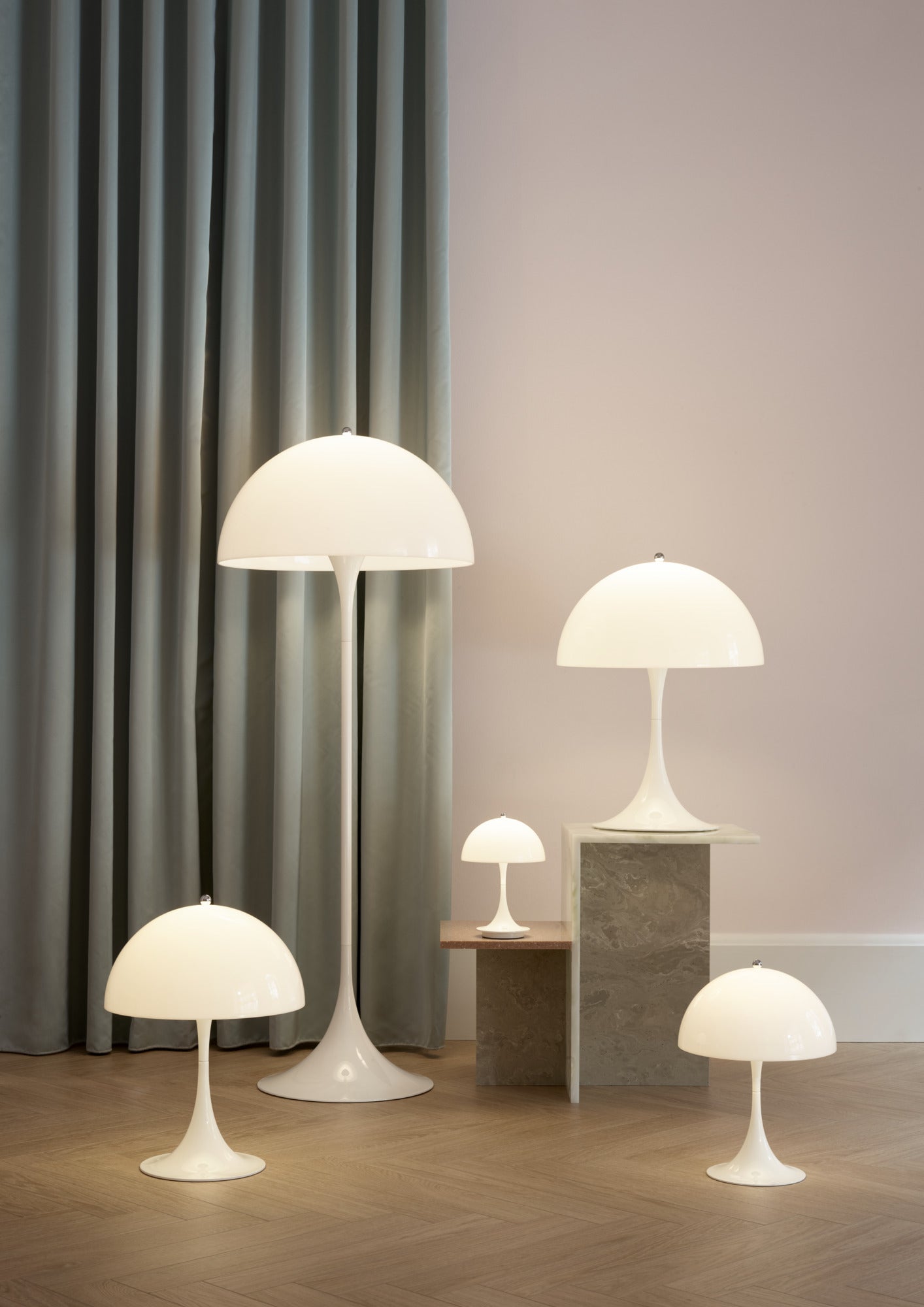 PANTHELLA Floor Lamp White