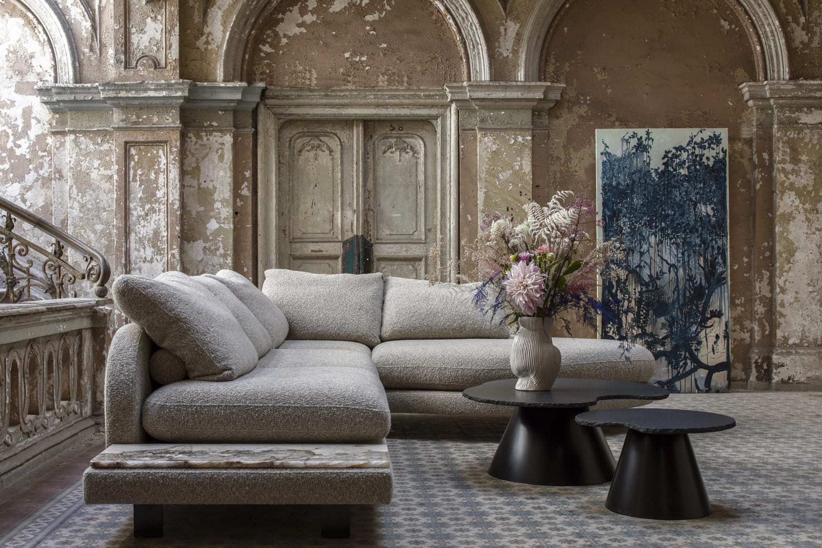 Stolik kawowy GALET GRANIT Rosanero Eye on Design