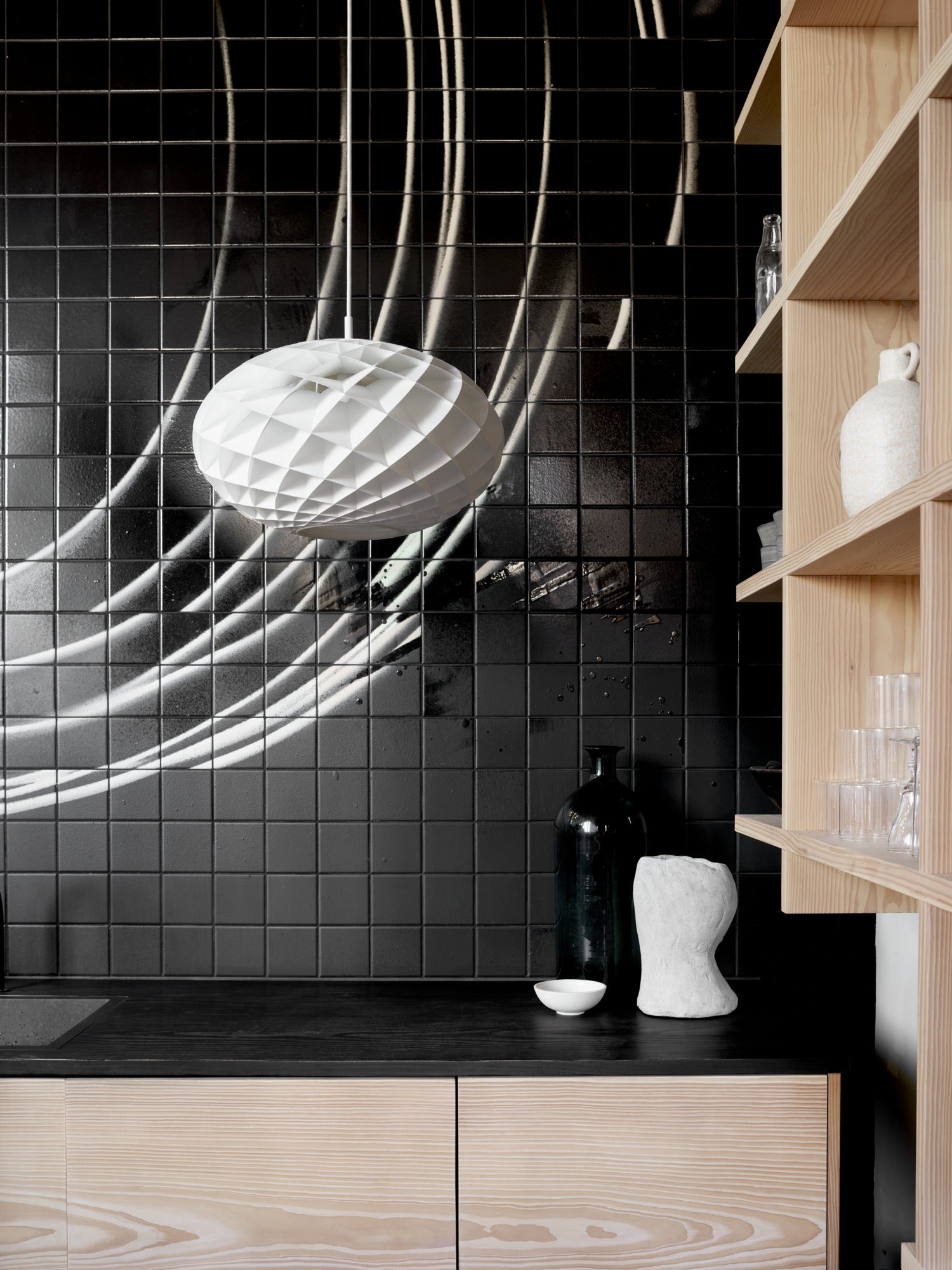 Hanglamp PATERA OVAL wit