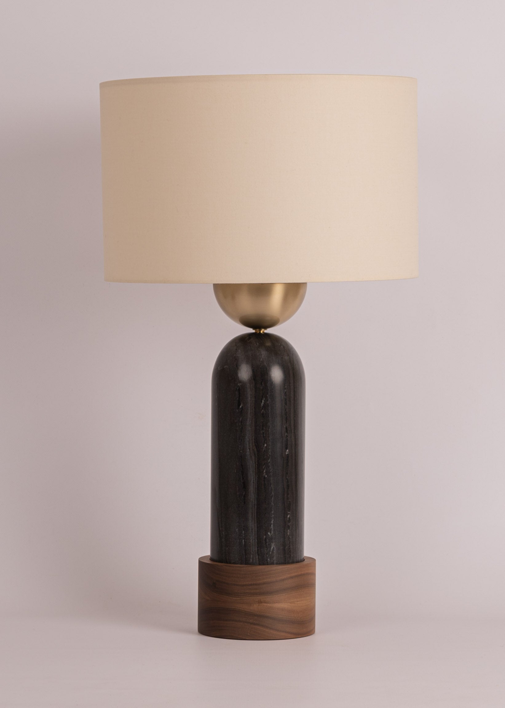 PEONA KELO Table Lamp Black Marble