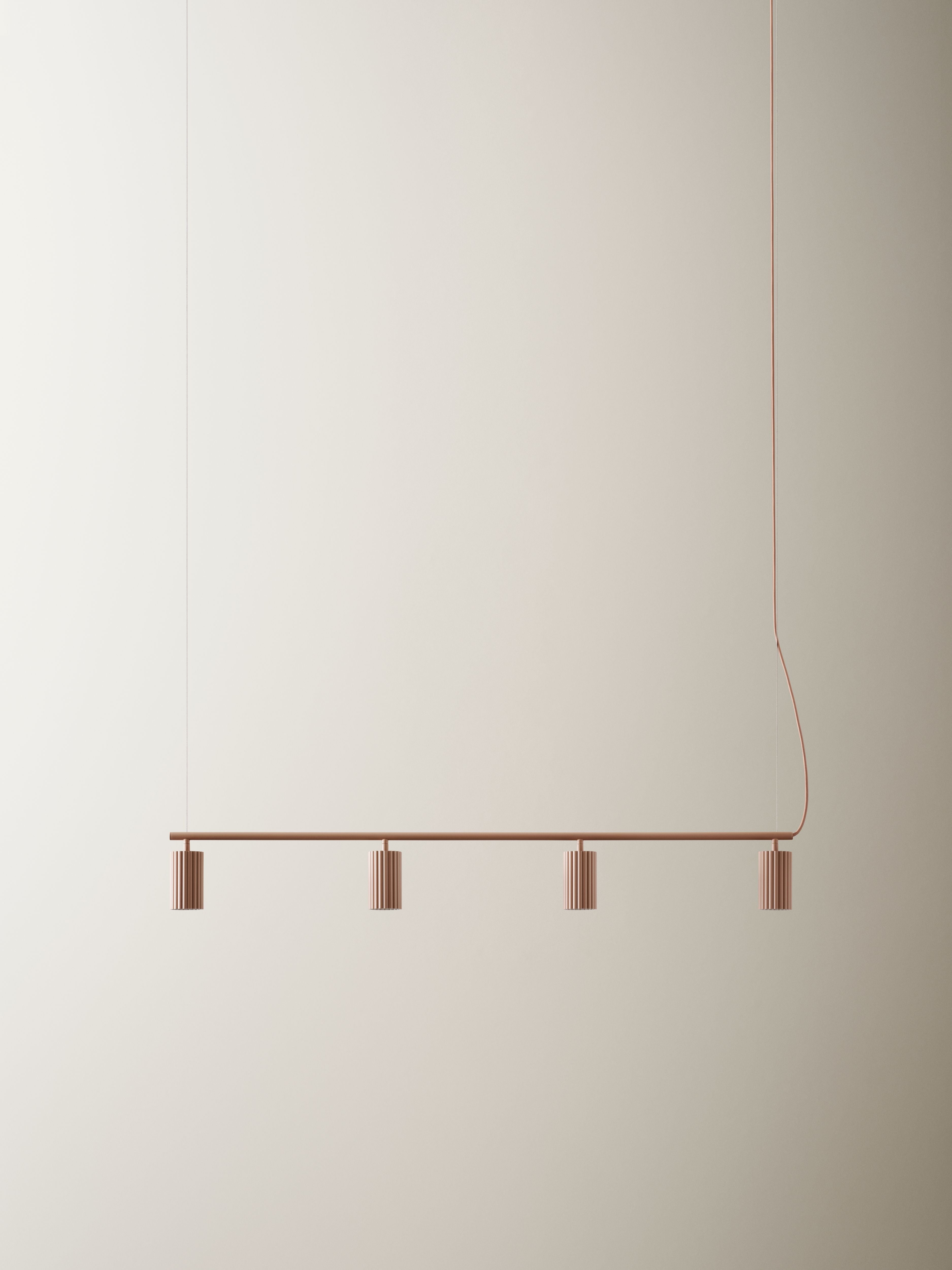 Hanglamp DONNA LINE roze