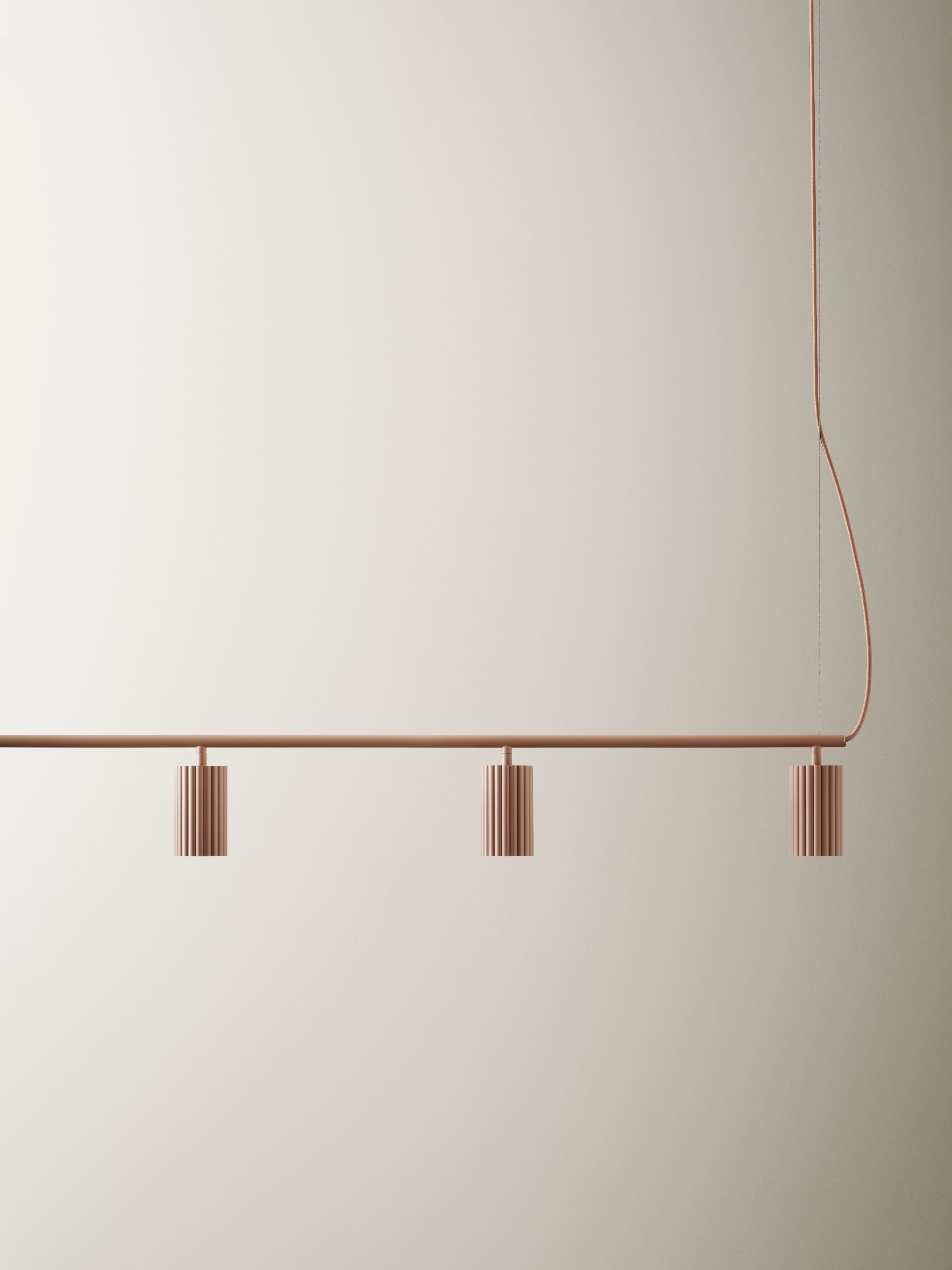 Hanglamp DONNA LINE roze