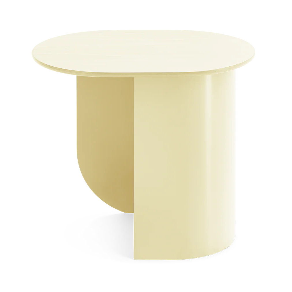 PLATEAU Yellow Side Table